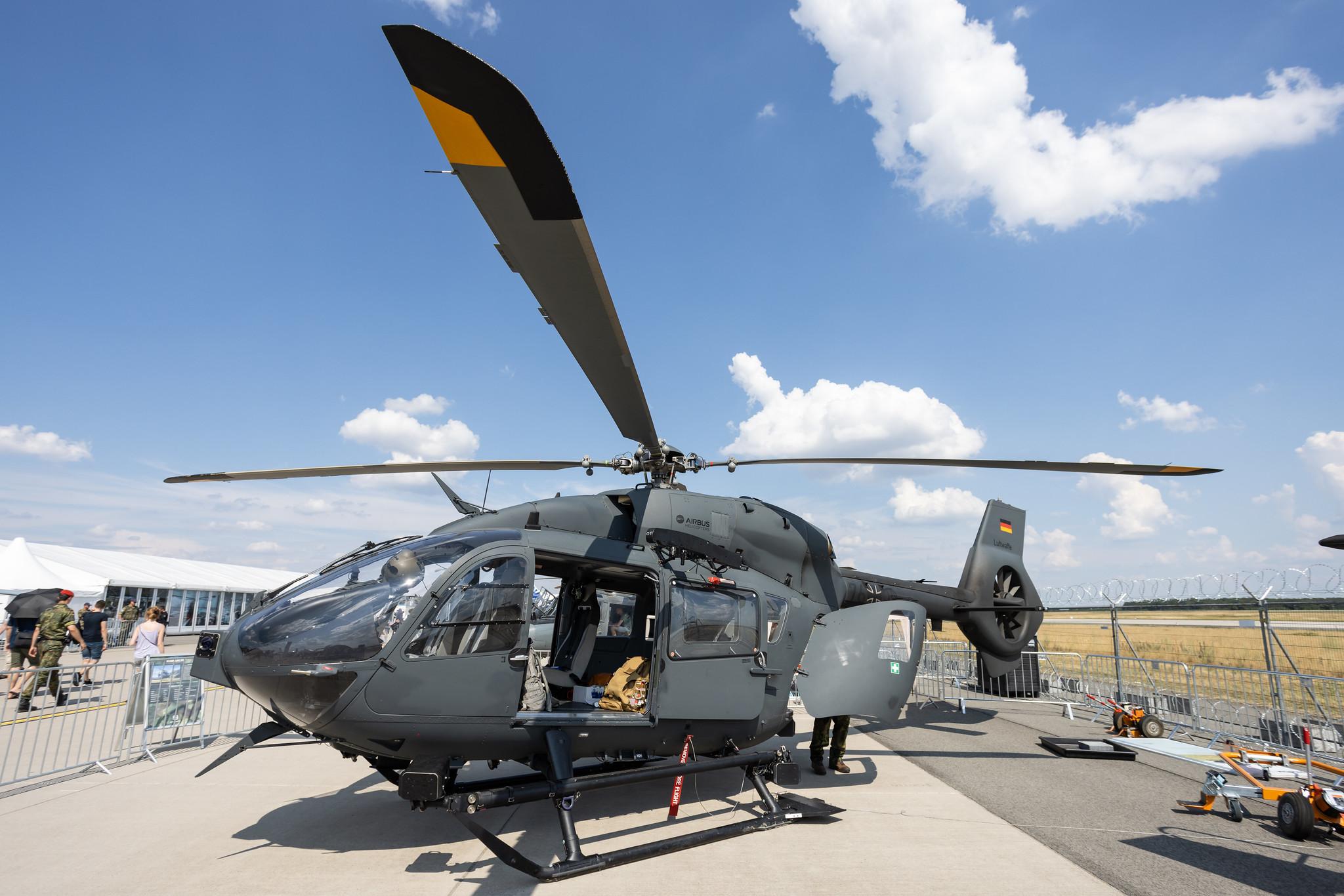 ILA Berlin Air Show: German Air Force (/ GAF) | Airbus Helicopters H145M EC45 | 76+09 | MSN 20096