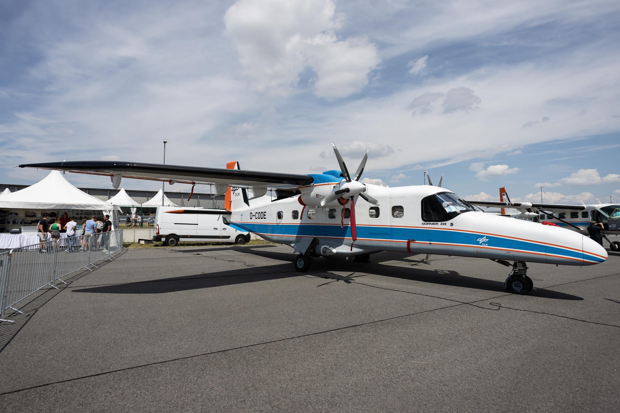 ILA Berlin Air Show: Germany - DLR Flugbetriebe | Dornier 228-101 D228 | D-CODE | MSN 7083