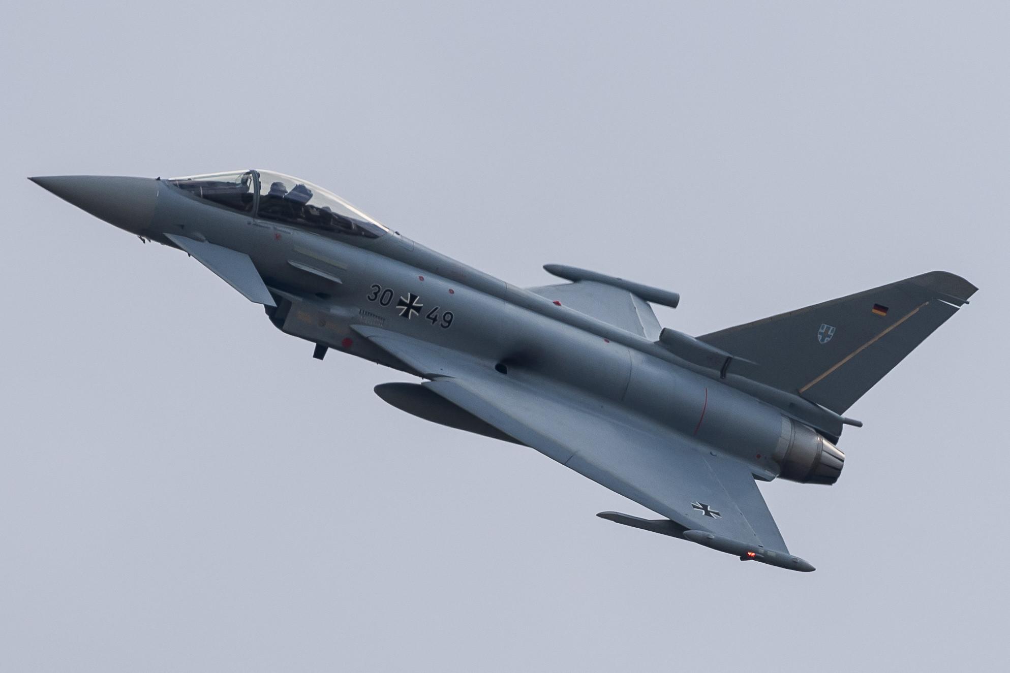ILA Berlin Air Show: German Air Force (/ GAF) | Eurofighter Typhoon EF2000 EUFI | 30+49 | MSN GS0034