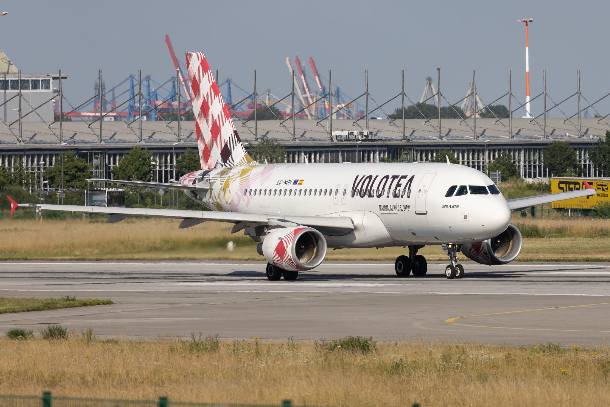 Hamburg Finkenwerder: Volotea (V7 / VOE) | Airbus A319-111 A319 | EC-NDH | MSN 03403