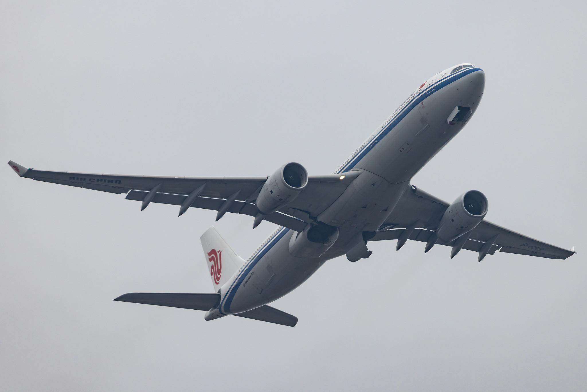 Frankfurt Airport: Air China (CA / CCA) |  Airbus A330-343 A333 | B-5919 | MSN 1413