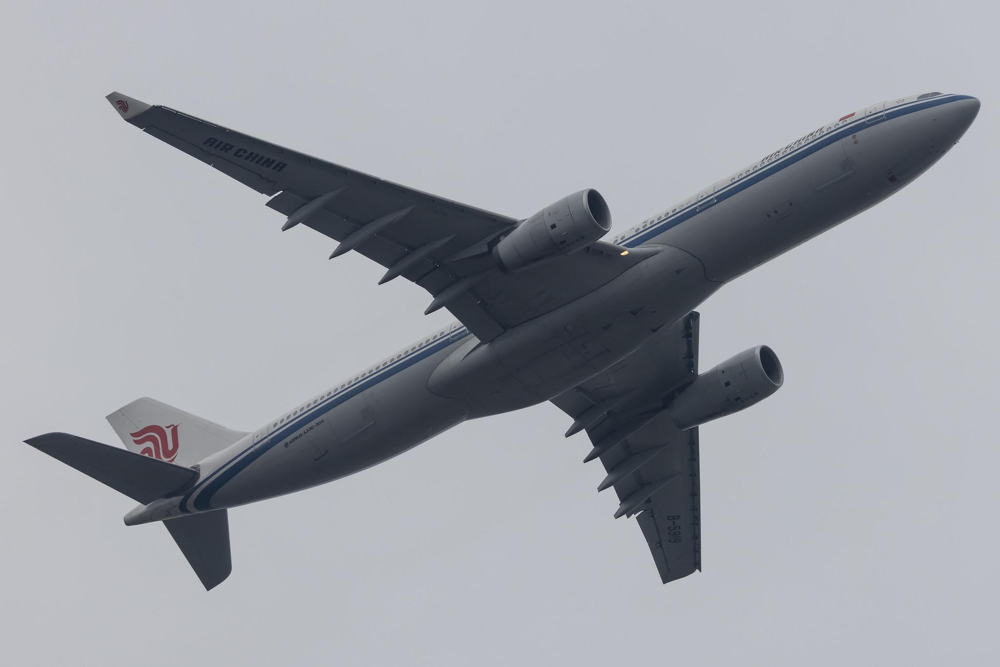 Frankfurt Airport: Air China (CA / CCA) |  Airbus A330-343 A333 | B-5919 | MSN 1413