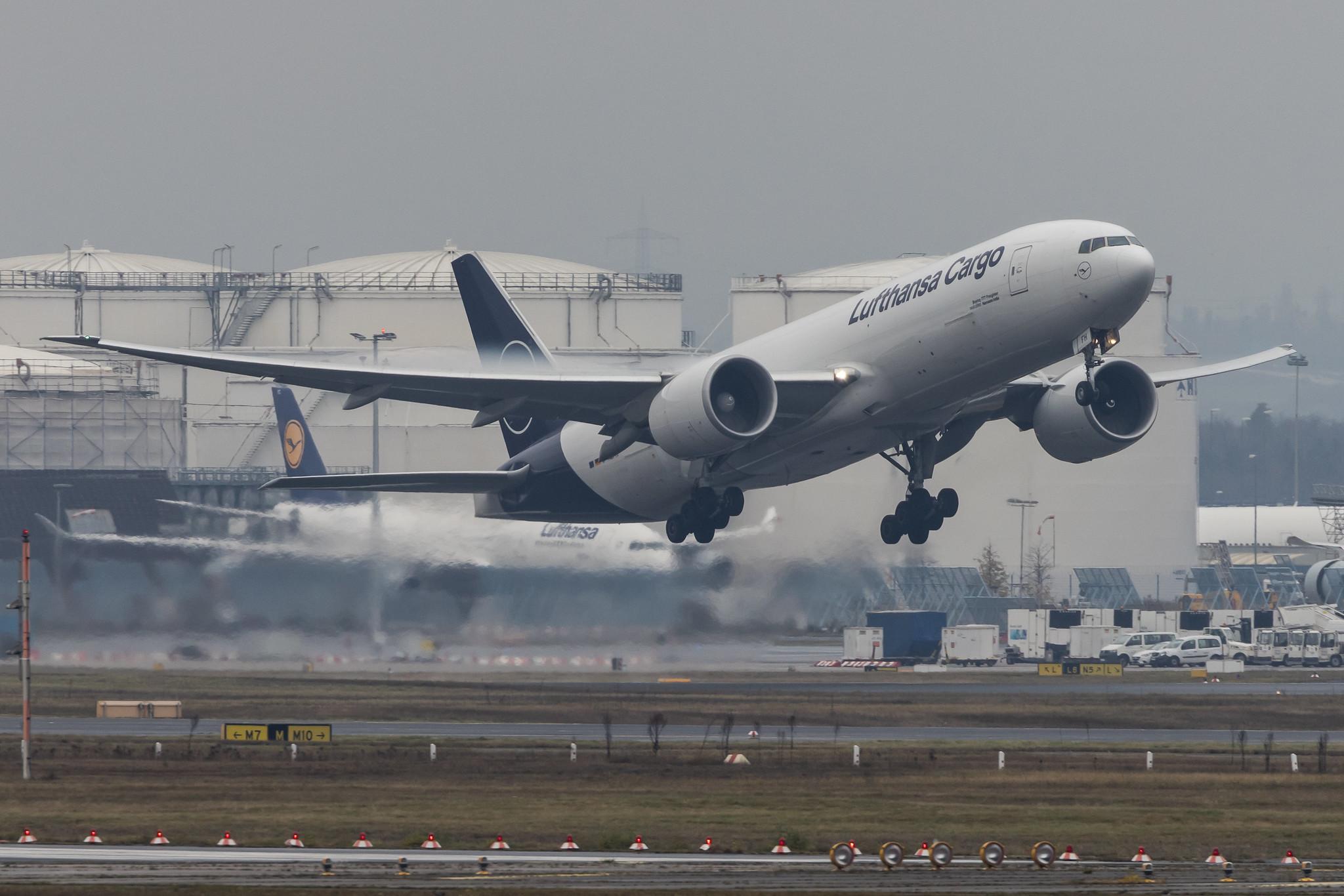 Frankfurt Airport: Lufthansa Cargo (/ GEC) |  Boeing 777-F B77L | D-ALFH | MSN 66911