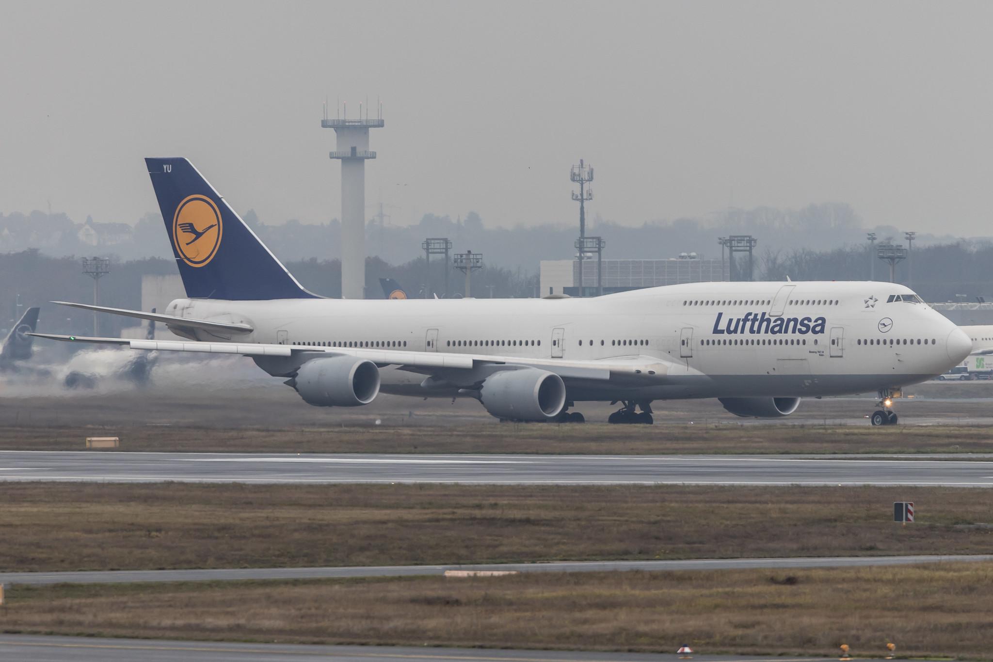 Frankfurt Airport: Lufthansa (LH / DLH) |  Boeing 747-830 B748 | D-ABYU | MSN 37845