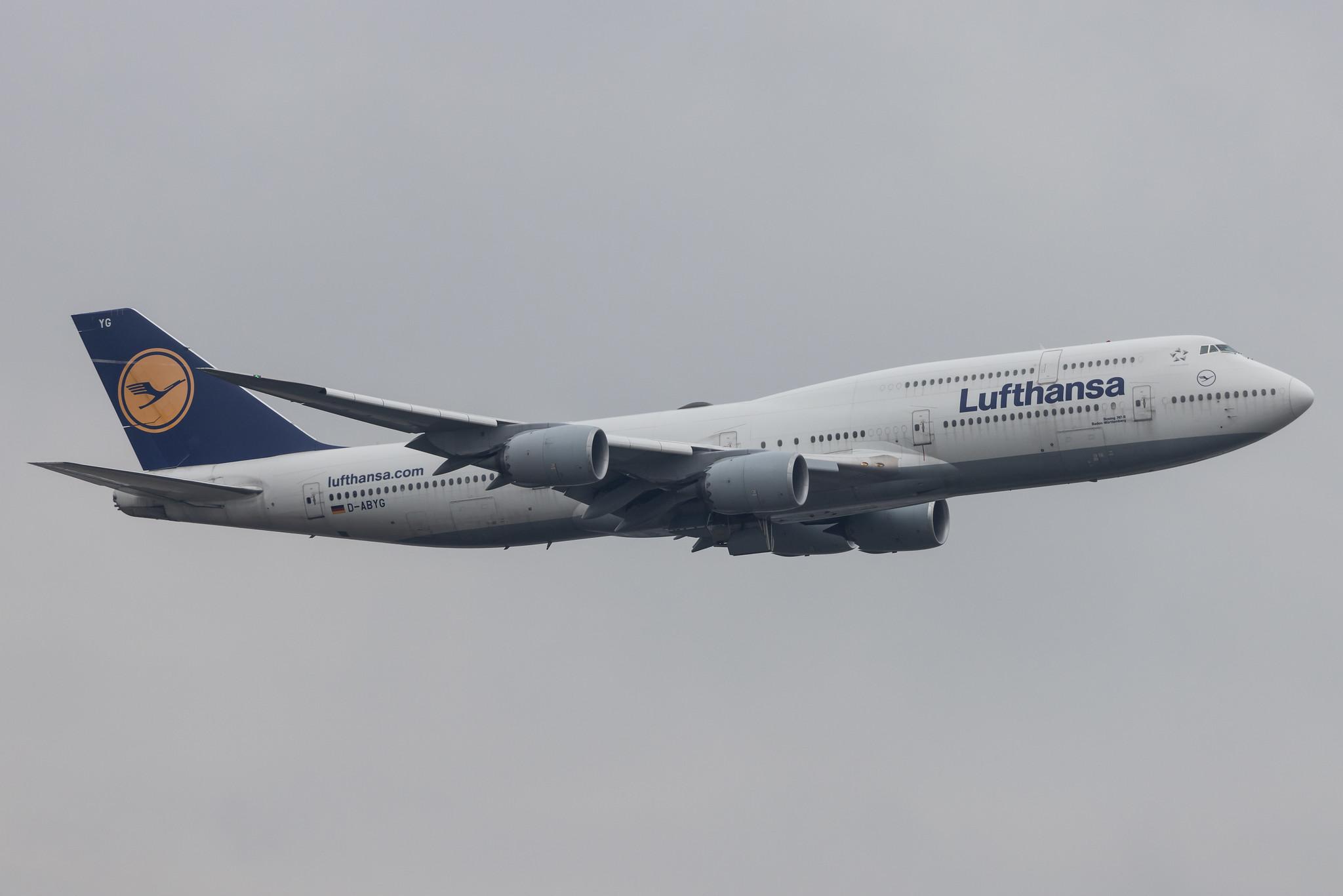 Frankfurt Airport: Lufthansa (LH / DLH) |  Boeing 747-830 B748 | D-ABYG | MSN 37831