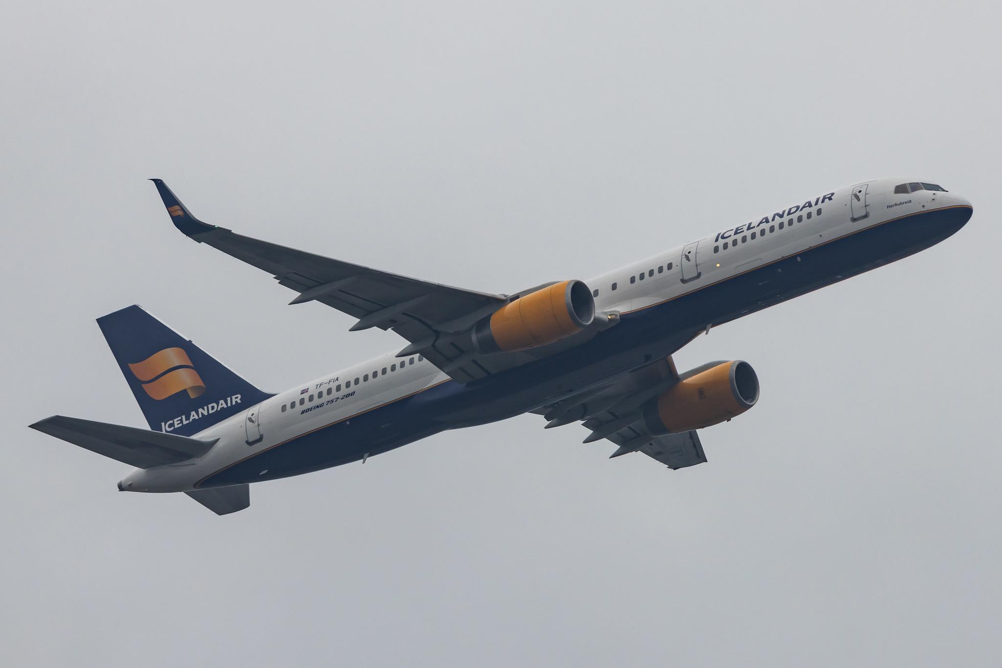 Frankfurt Airport: Icelandair (FI / ICE) |  Boeing 757-256 B752 | TF-FIA | MSN 29310