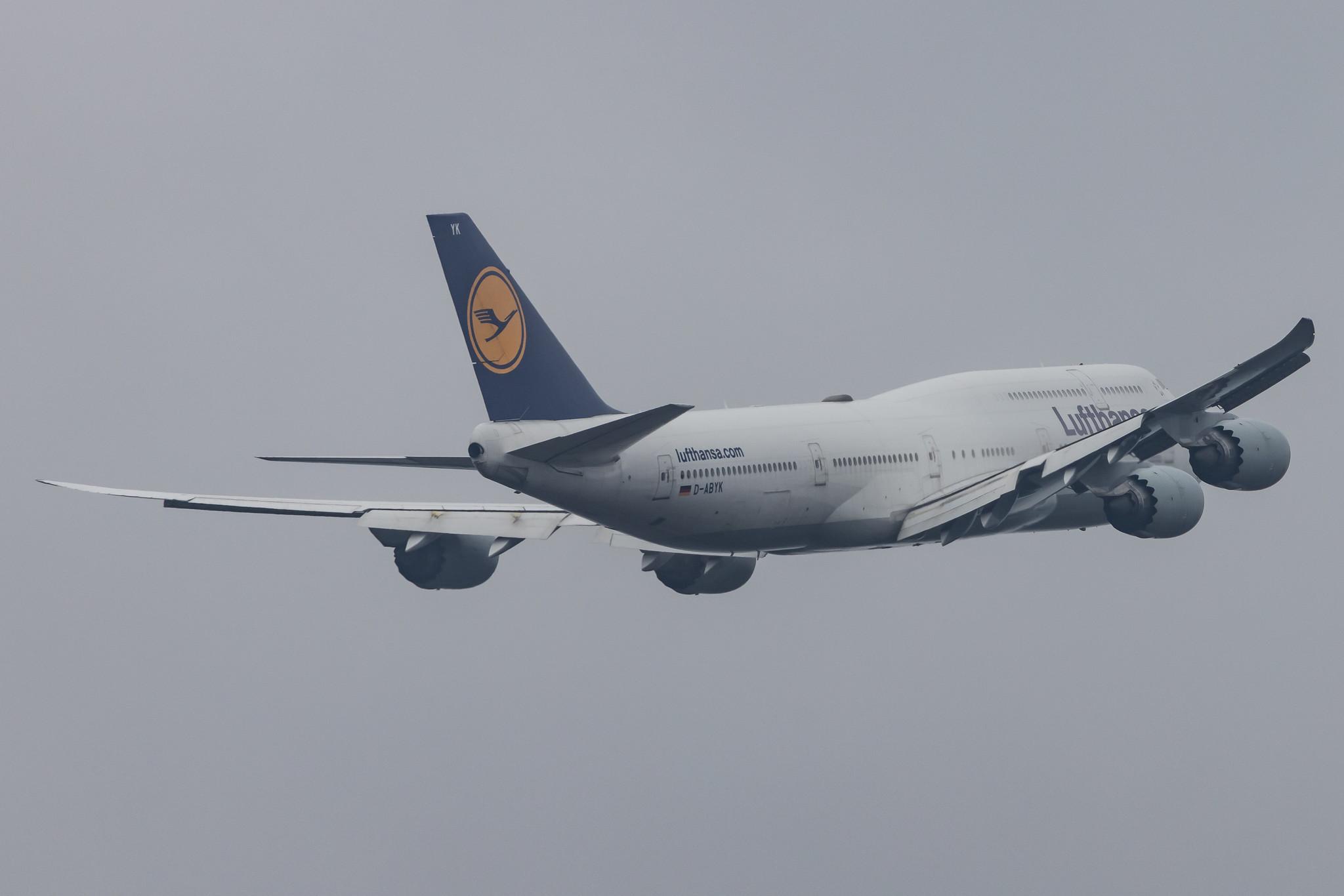 Frankfurt Airport: Lufthansa (LH / DLH) |  Boeing 747-830 B748 | D-ABYK | MSN 37835