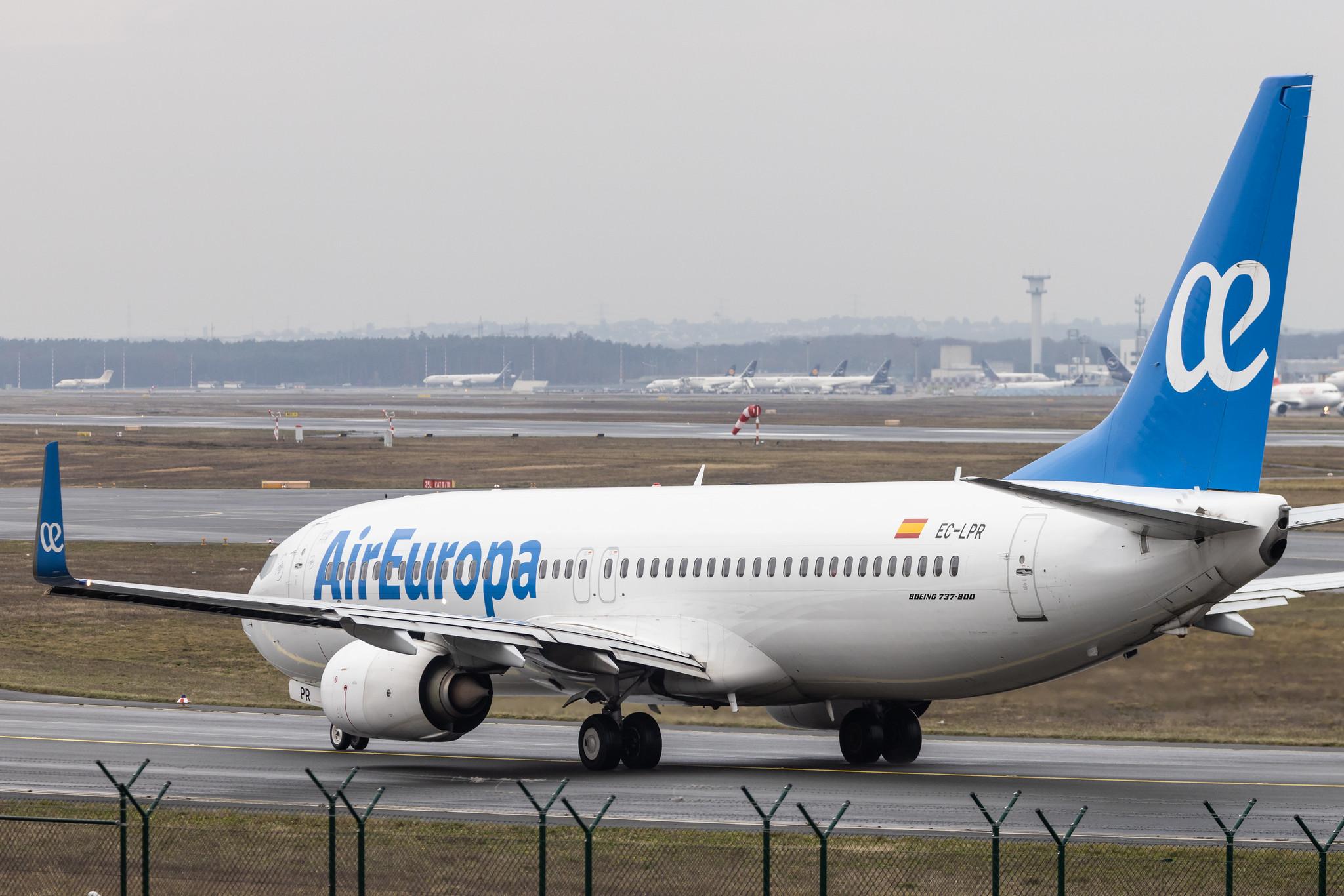 Frankfurt Airport: Air Europa (UX / AEA) |  Boeing 737-85P B738 | EC-LPR | MSN 36588