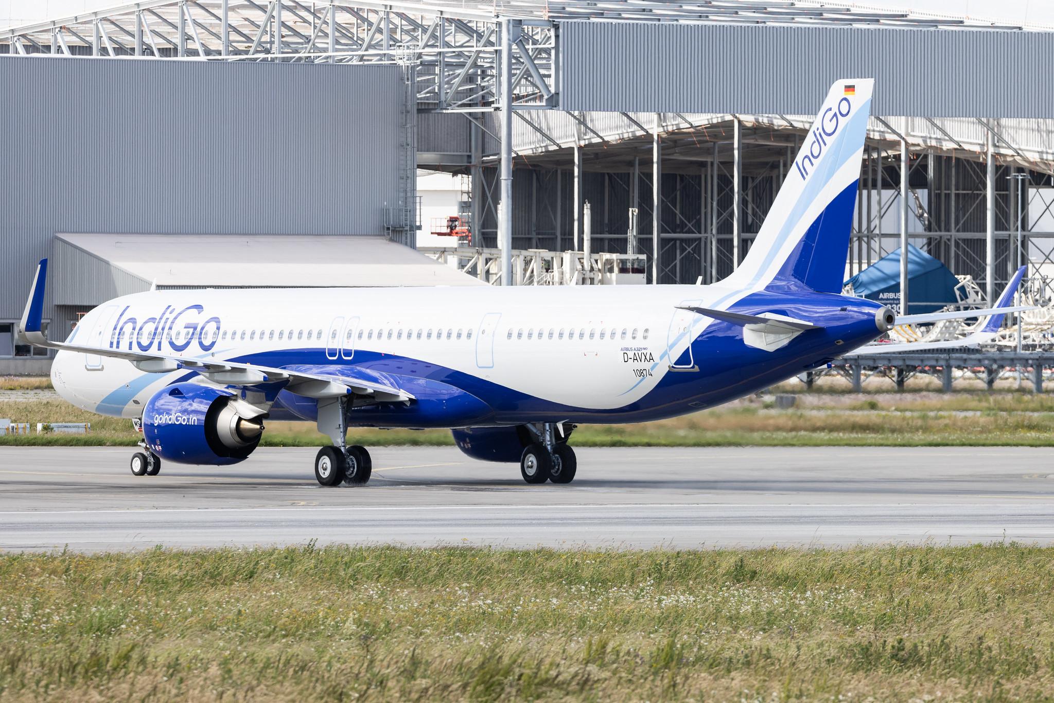 Hamburg Finkenwerder: IndiGo (6E / IGO) | Airbus A321-251NX A21N | D-AVXA | VT-IMS | MSN 10874