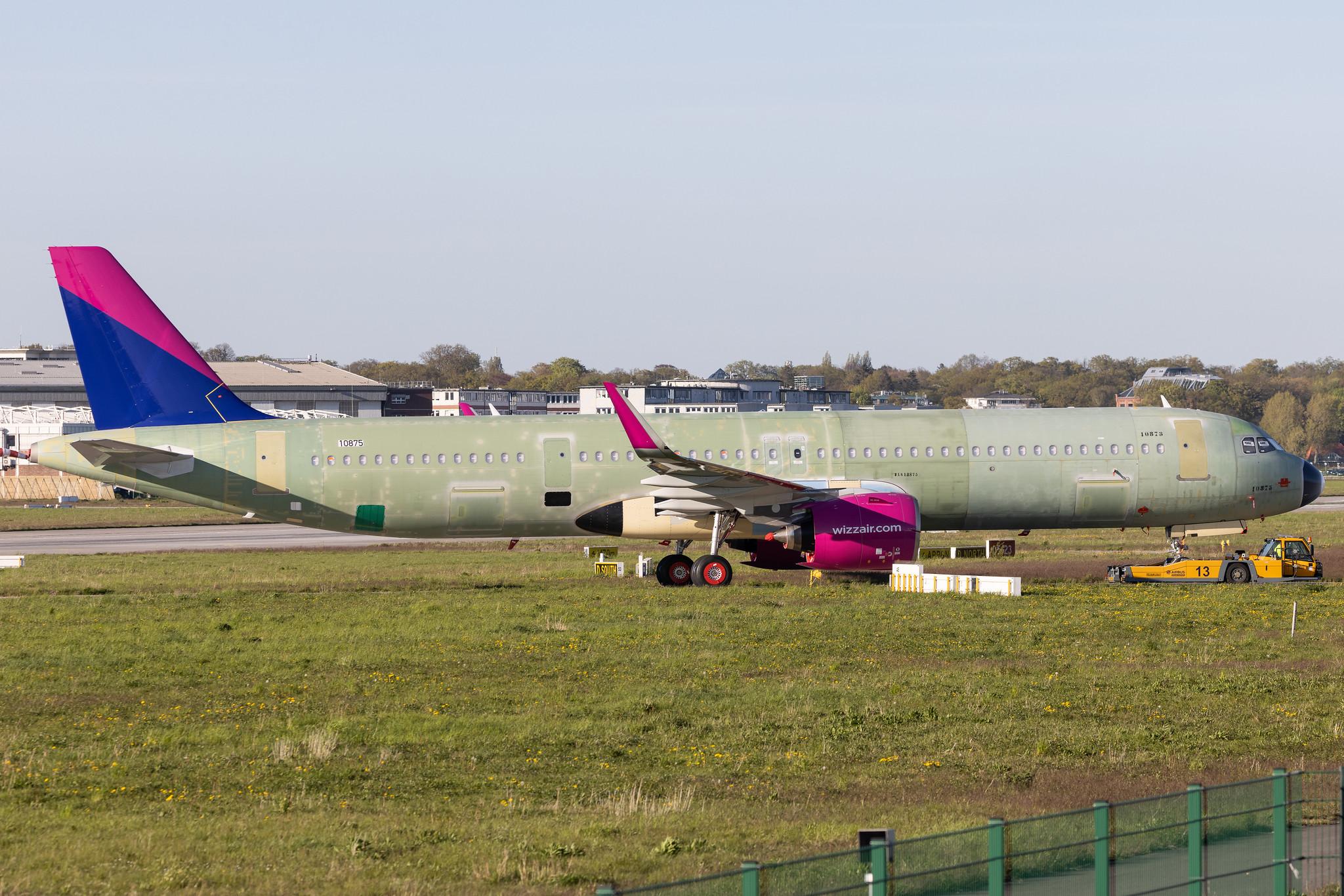 Hamburg Finkenwerder: Wizz Air (W6 / WZZ) | Airbus A321-271NX A21N | D-AZYO | HA-LZP | MSN 10875