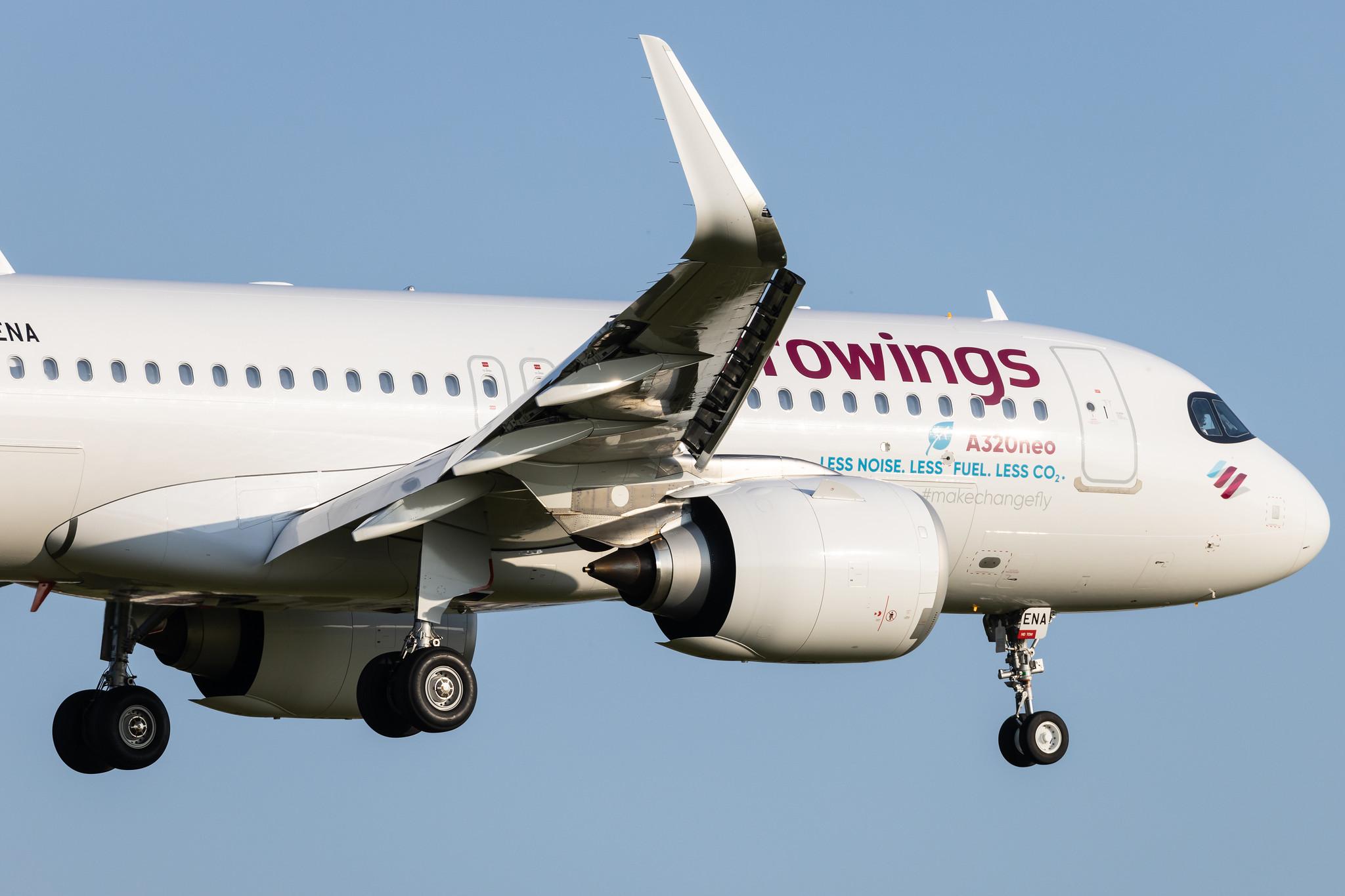 Hamburg Airport: Eurowings (EW / EWG) | Airbus A320-251N A20N | D-AENA | MSN 10758