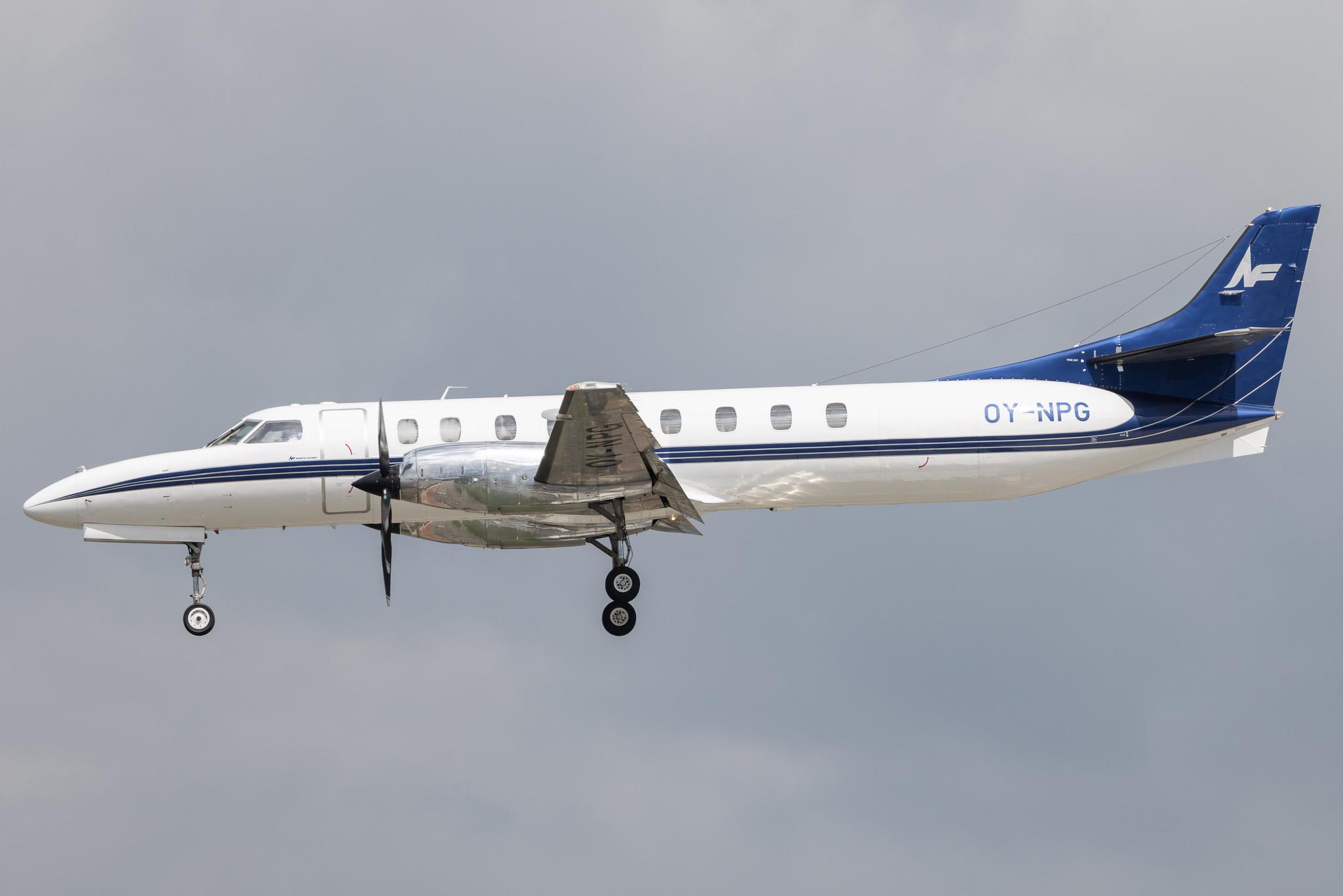 Hamburg Airport: North Flying (/ NFA) | Fairchild Swearingen Metroliner SW4 | OY-NPG | MSN DC-896B