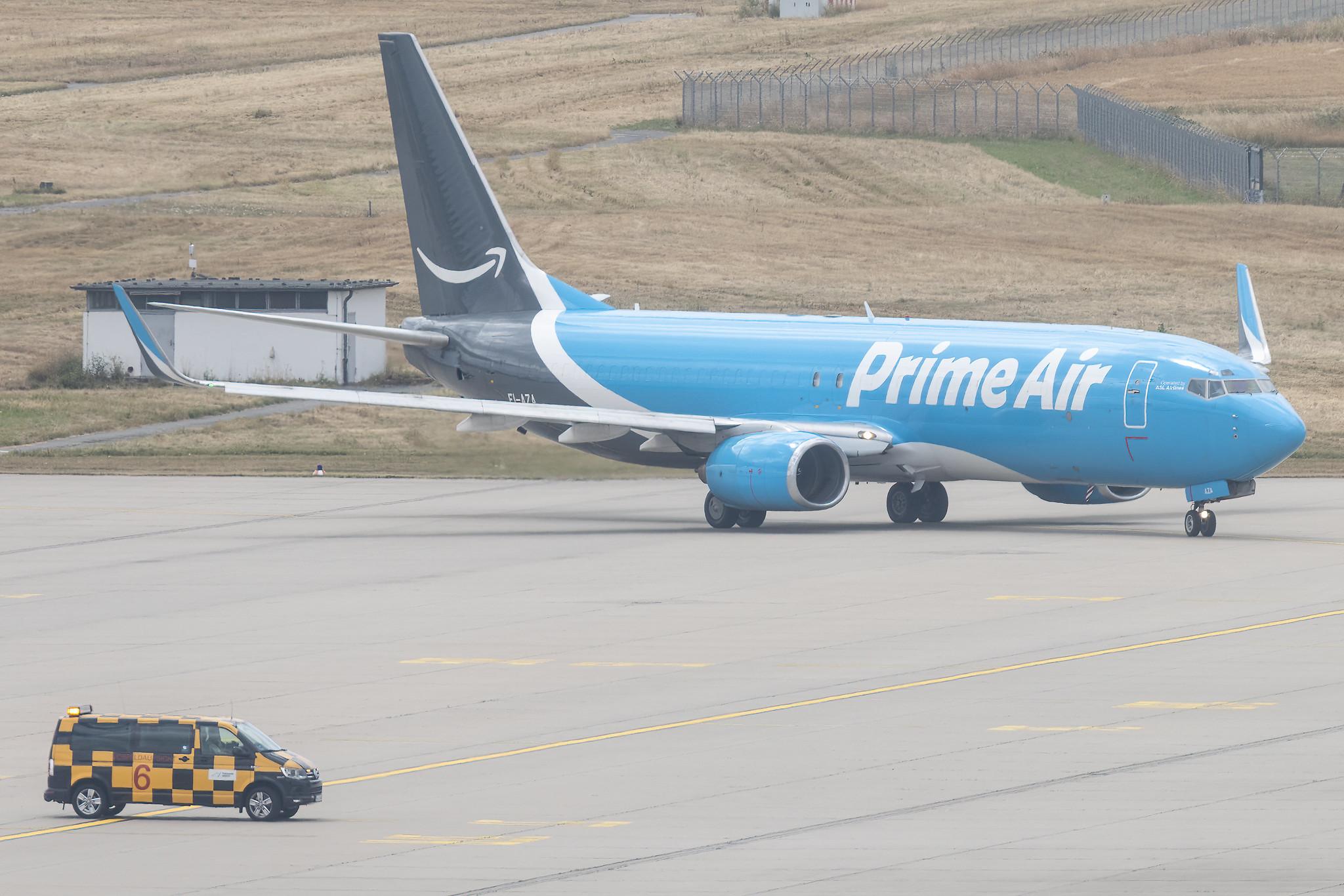 Hannover Airport: Amazon Air | Boeing 737-86N(SF) B378 | EI-AZA | MSN 28655
