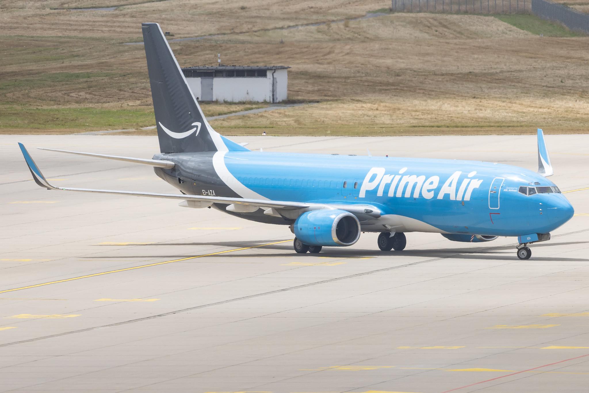 Hannover Airport: Amazon Air | Boeing 737-86N(SF) B378 | EI-AZA | MSN 28655