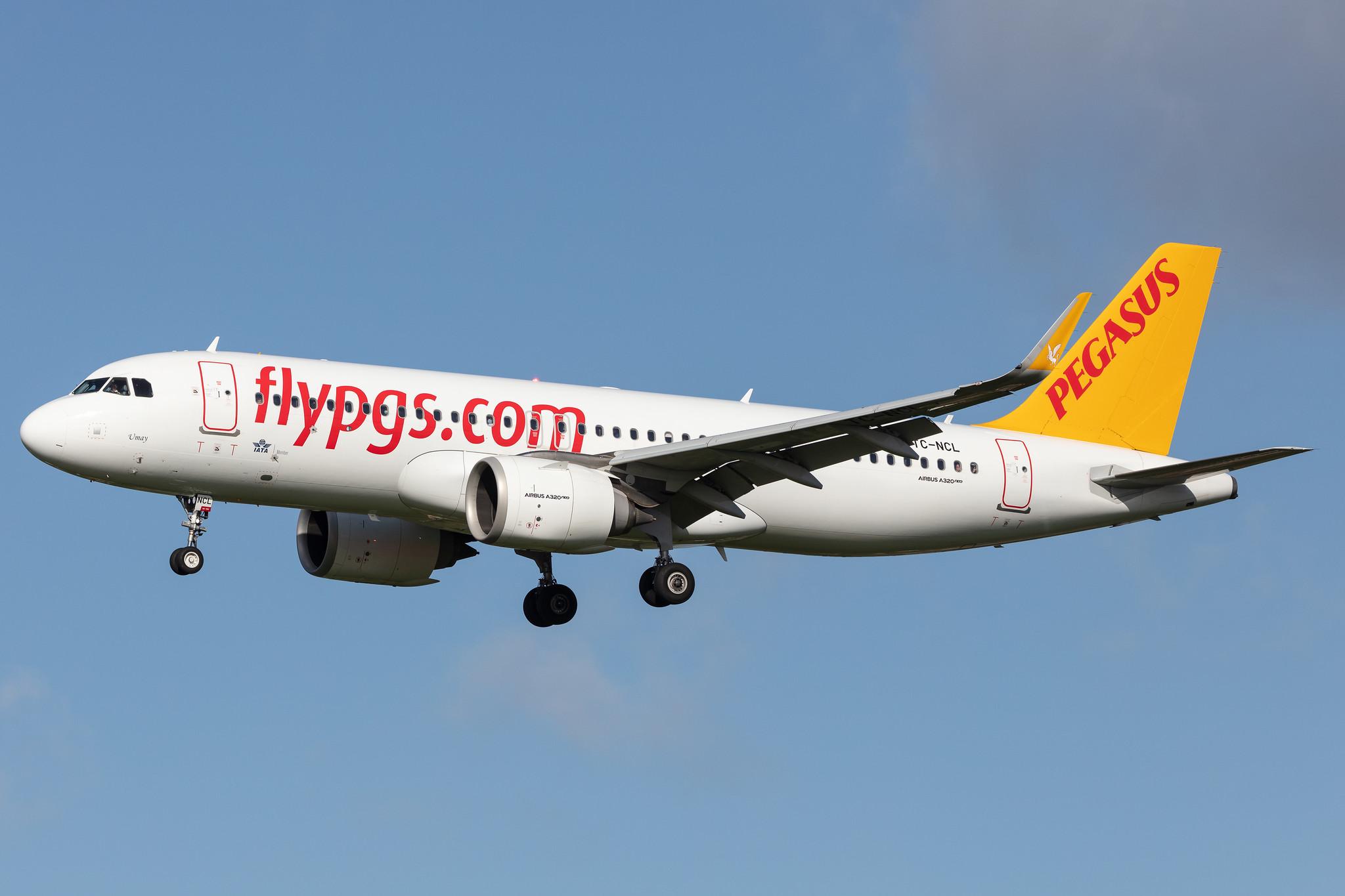 Hamburg Airport: Pegasus (PC / PGT) | Operator: Pegasus Airlines |  Airbus A320-251N A20N | TC-NCL | MSN 09411