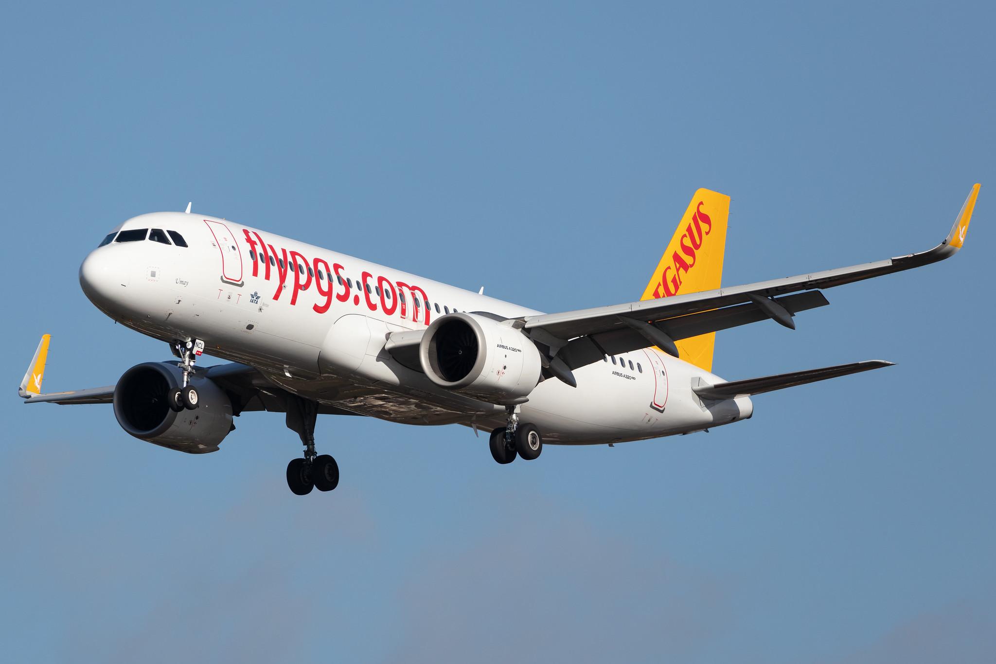 Hamburg Airport: Pegasus (PC / PGT) | Operator: Pegasus Airlines |  Airbus A320-251N A20N | TC-NCL | MSN 09411