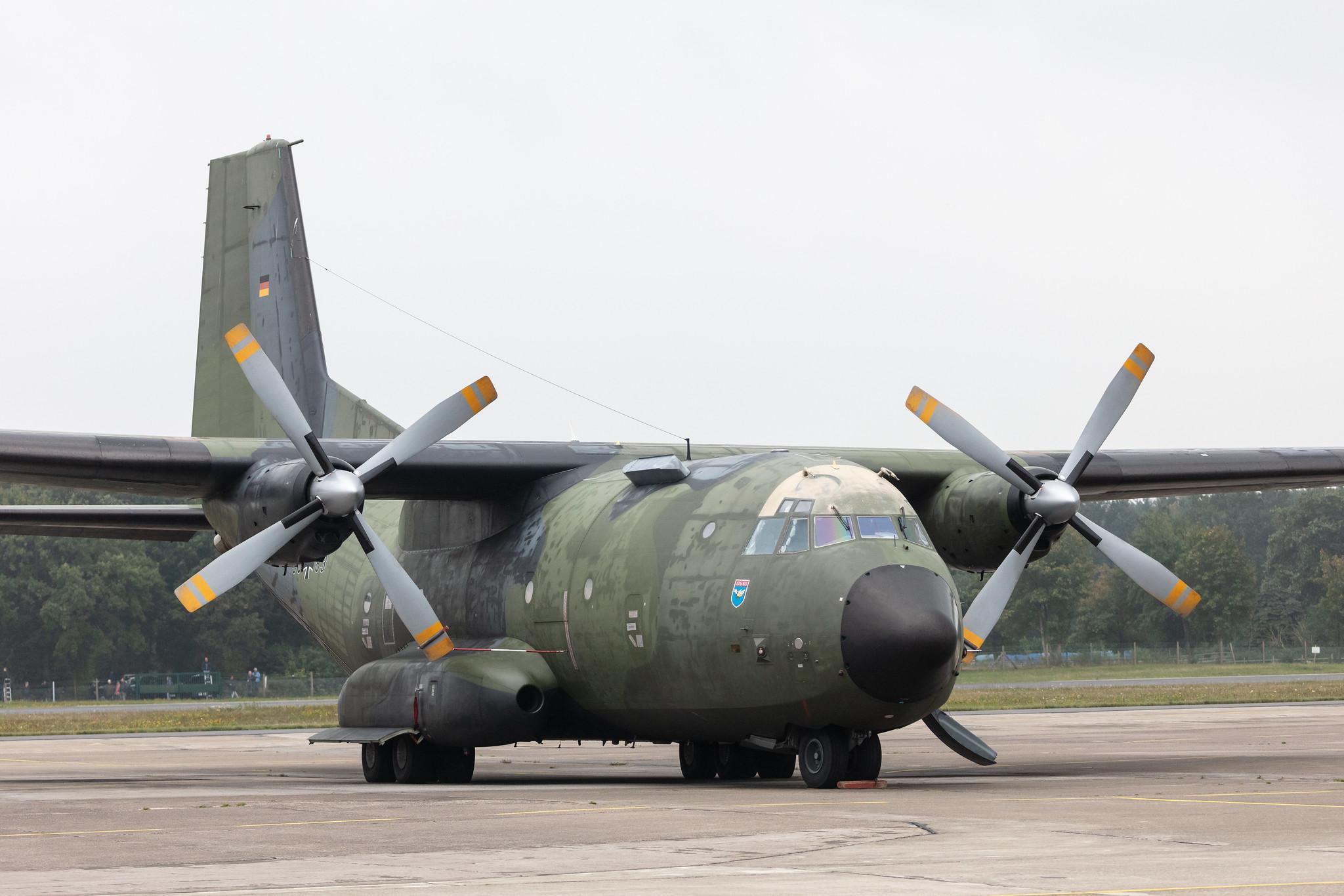 Fliegerhorst Hohn: German Air Force (/ GAF) | Transall C-160D C160 | 50+83 | MSN D120