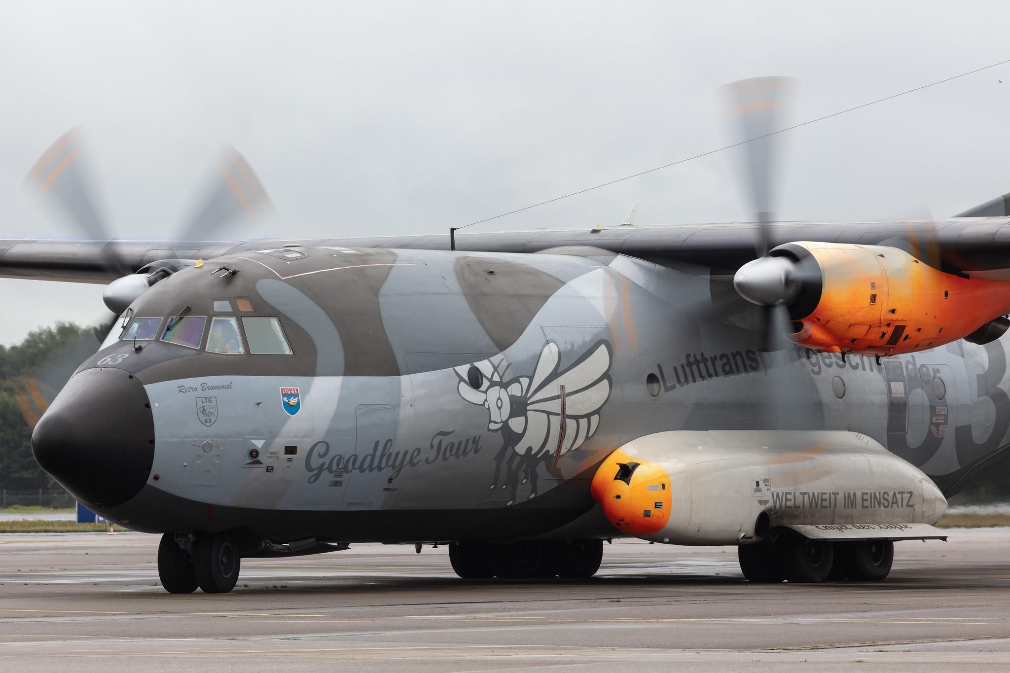Fliegerhorst Hohn: German Air Force (/ GAF) | Transall C-160D C160 | 50+40 | MSN D62