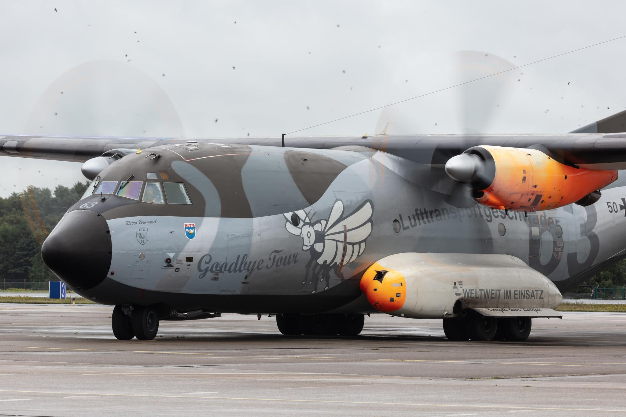 Fliegerhorst Hohn: German Air Force (/ GAF) | Transall C-160D C160 | 50+40 | MSN D62
