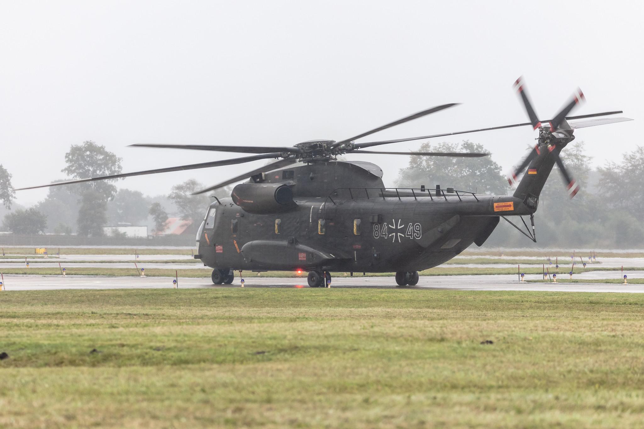Fliegerhorst Hohn: German Air Force (/ GAF) | Sikorsky CH-53G | 84+49 | MSN V65-047