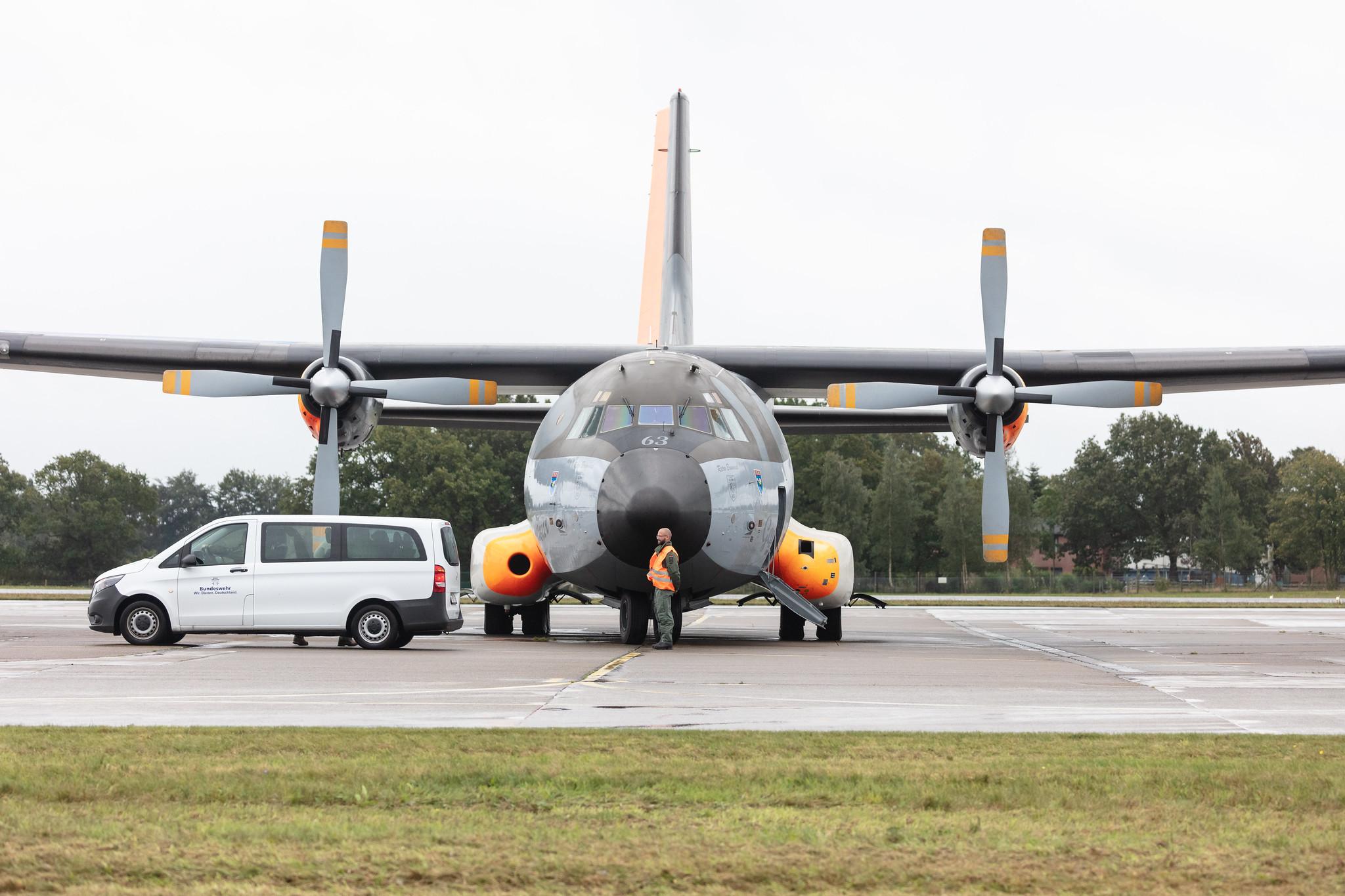 Fliegerhorst Hohn: German Air Force (/ GAF) | Transall C-160D C160 | 50+40 | MSN D62