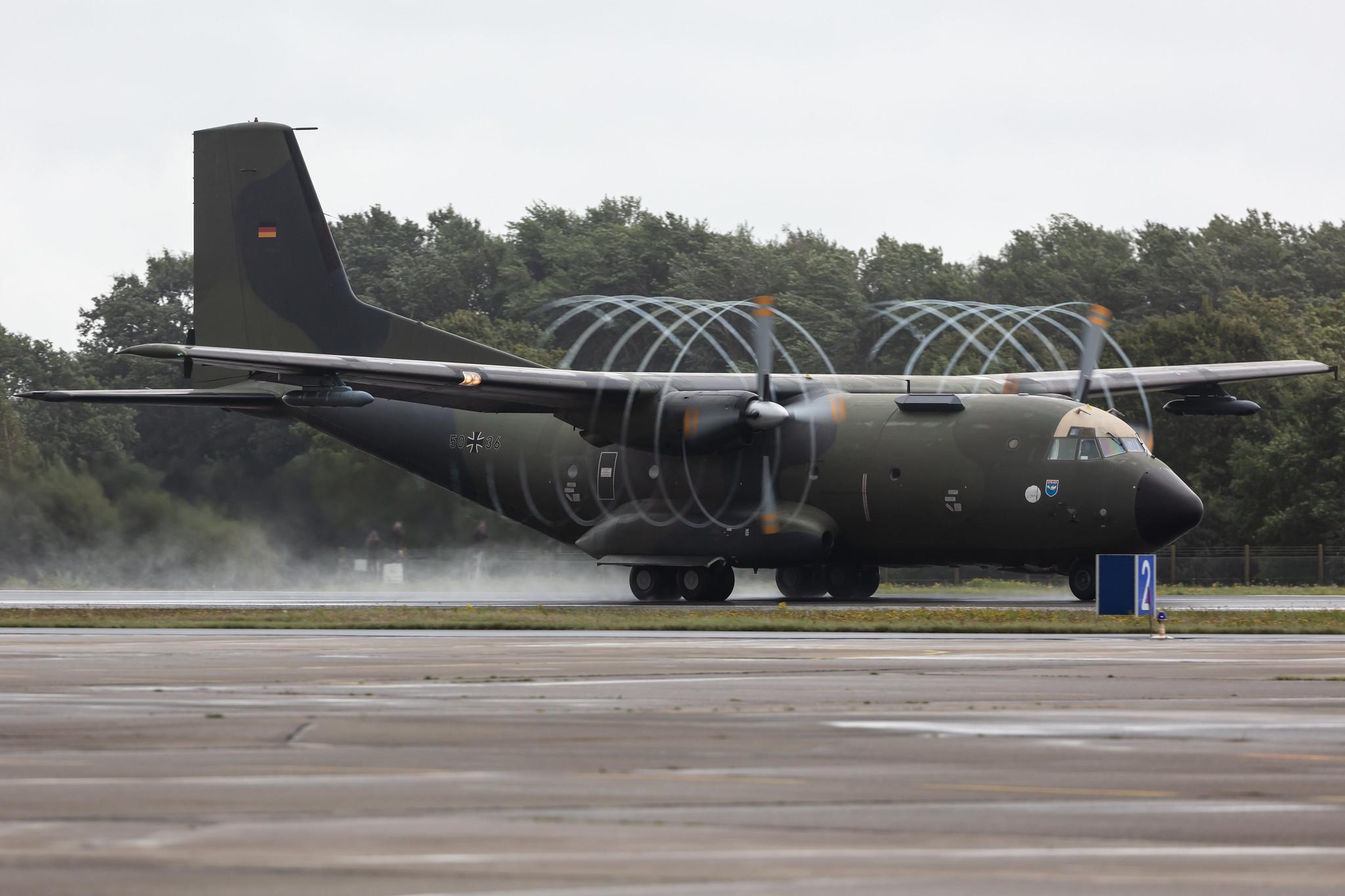 Fliegerhorst Hohn: German Air Force (/ GAF) | Transall C-160D C160 | 50+36 | MSN D58