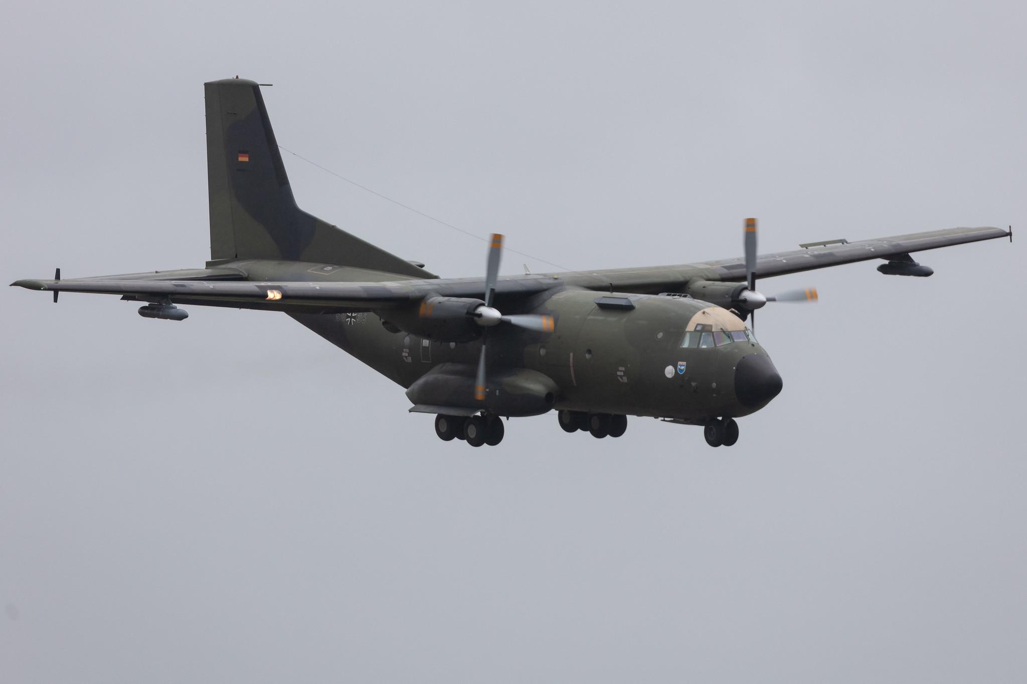 Fliegerhorst Hohn: German Air Force (/ GAF) | Transall C-160D C160 | 50+36 | MSN D58