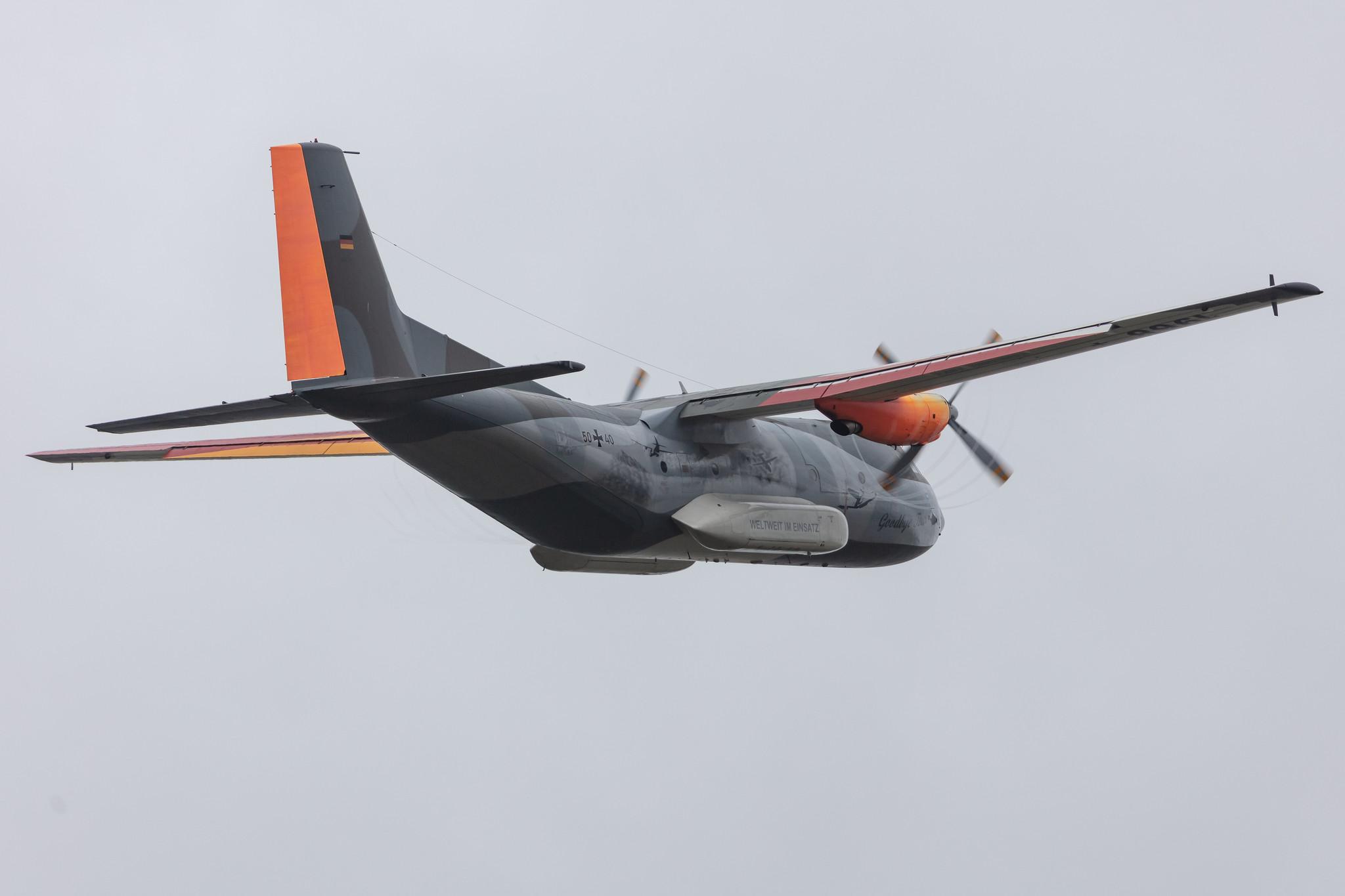 Fliegerhorst Hohn: German Air Force (/ GAF) | Transall C-160D C160 | 50+40 | MSN D62