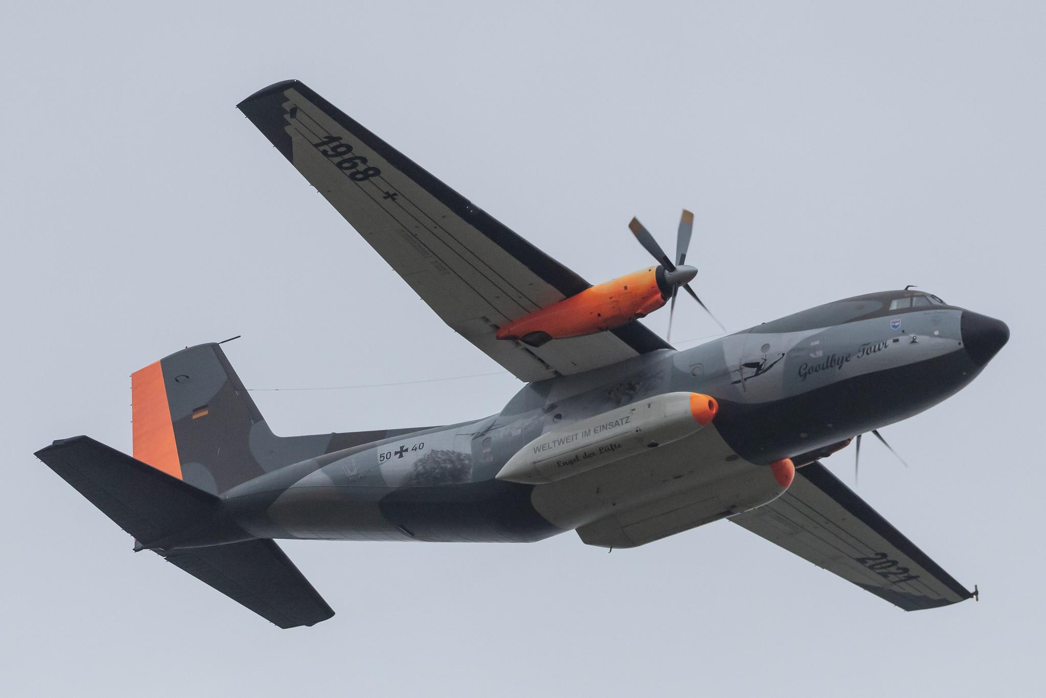 Fliegerhorst Hohn: German Air Force (/ GAF) | Transall C-160D C160 | 50+40 | MSN D62