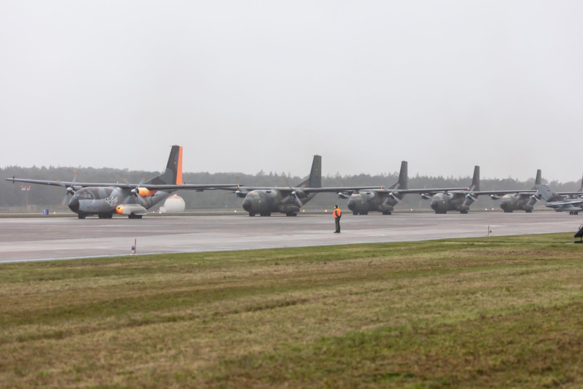 Fliegerhorst Hohn: German Air Force (/ GAF) | Transall C-160D C160 | 50+40 | MSN D62