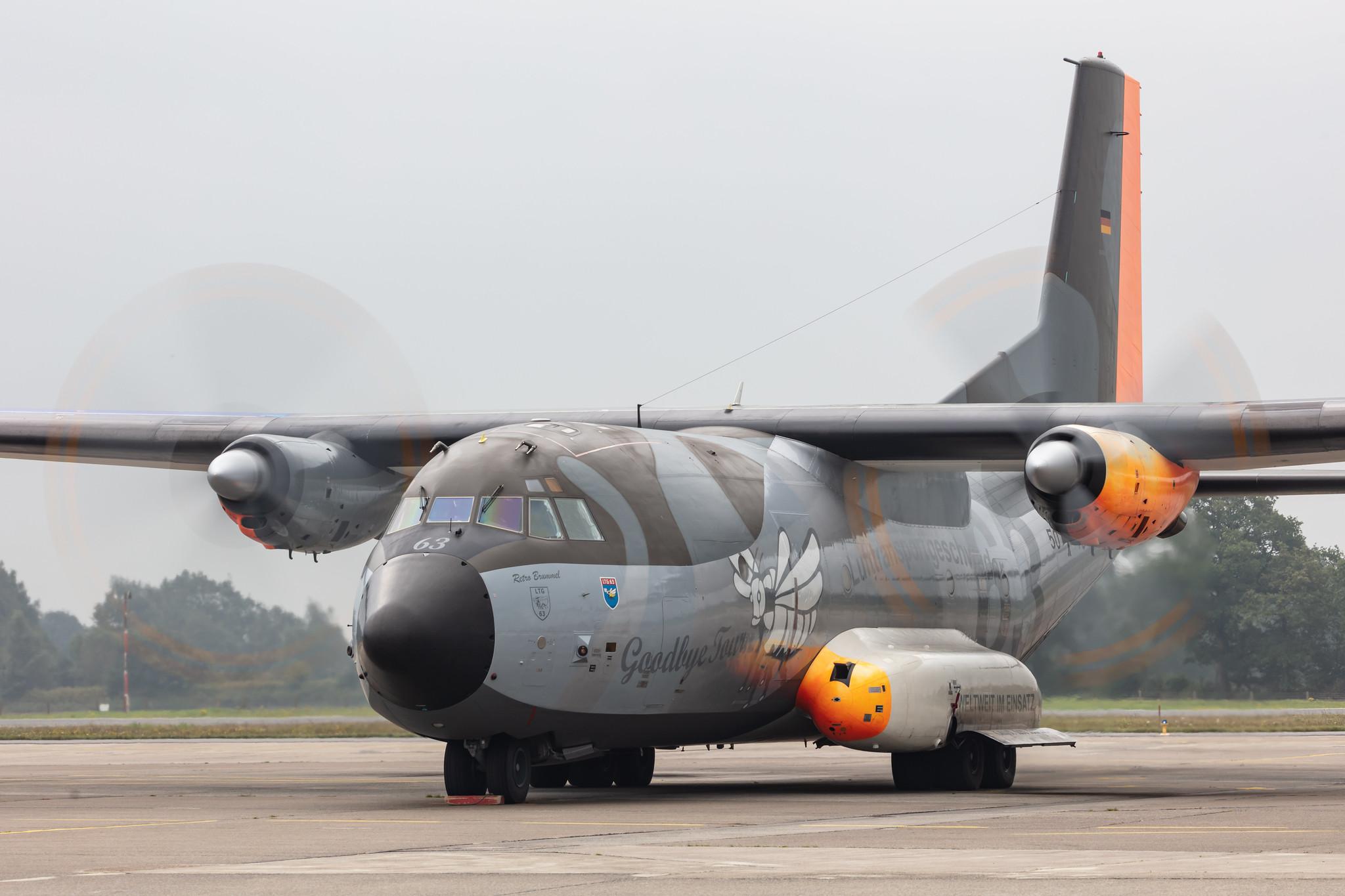 Fliegerhorst Hohn: German Air Force (/ GAF) | Transall C-160D C160 | 50+40 | MSN D62