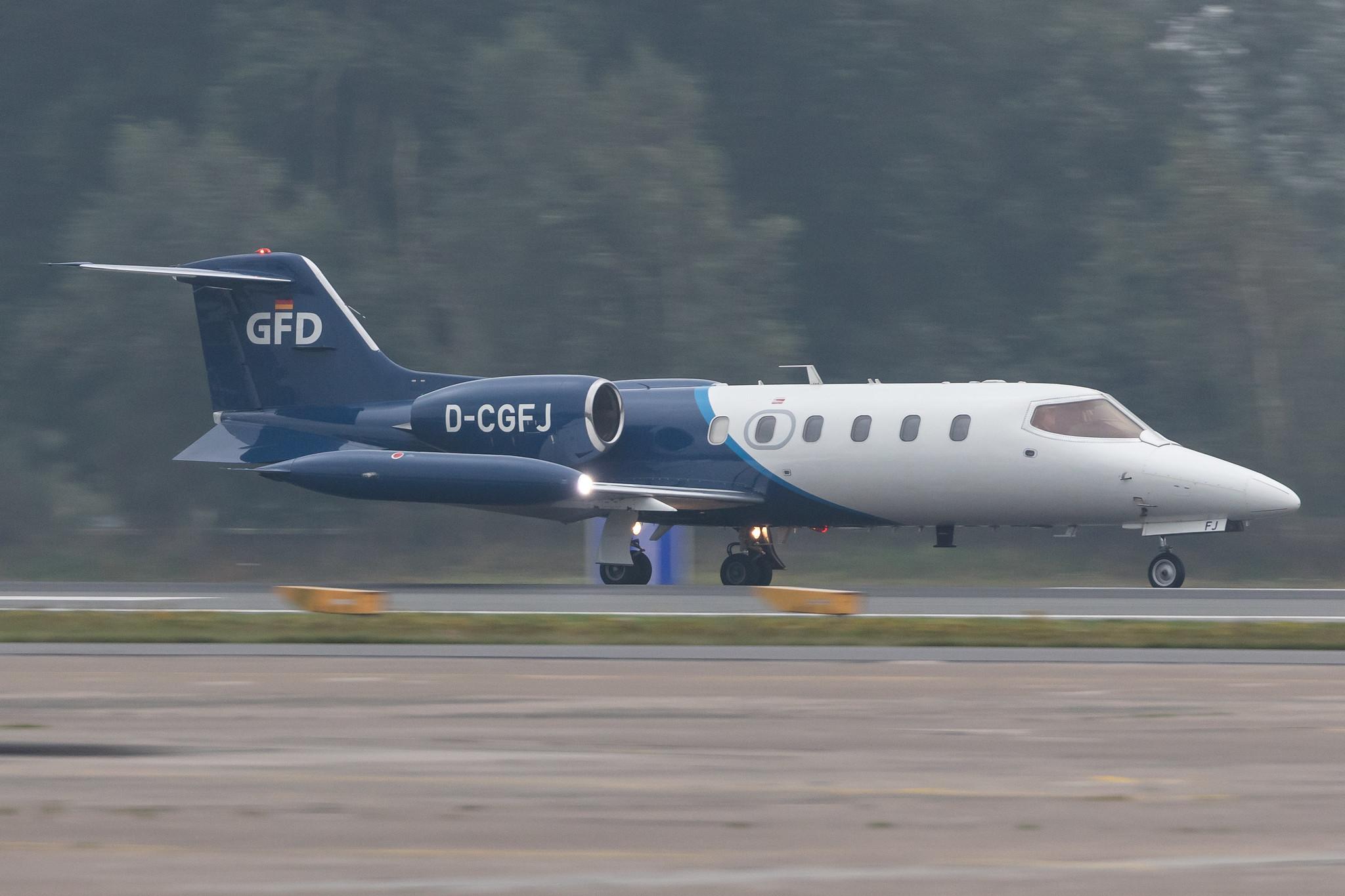 Fliegerhorst Hohn: Gesellschaft fur Flugzieldarstellung (/ GFD) | Operator: Gesellschaft Fur Flugzieldarstellung |  Learjet 35A LJ35 | D-CGFJ | MSN 35-643