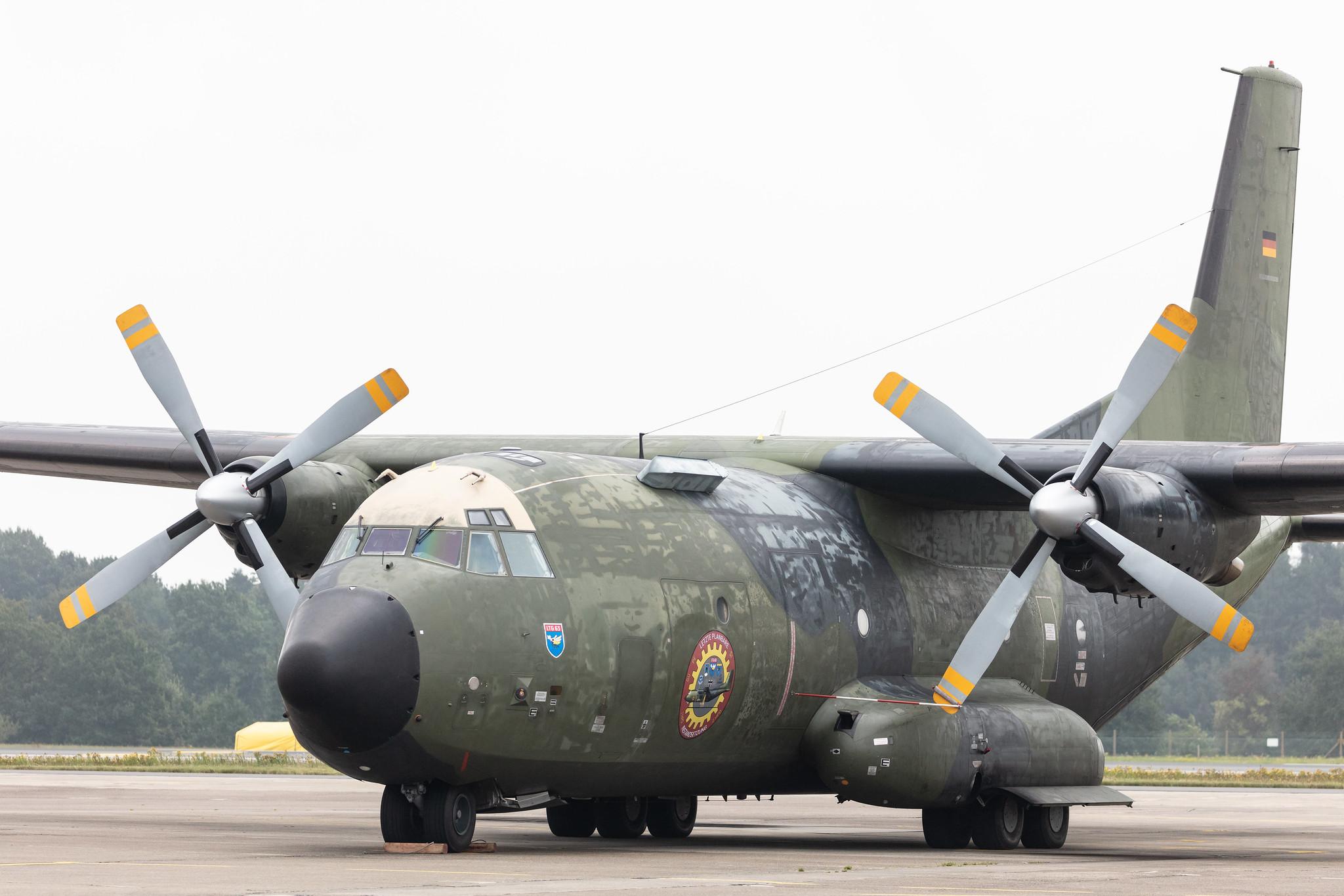 Fliegerhorst Hohn: German Air Force (/ GAF) | Transall C-160D C160 | 50+88 | MSN D125