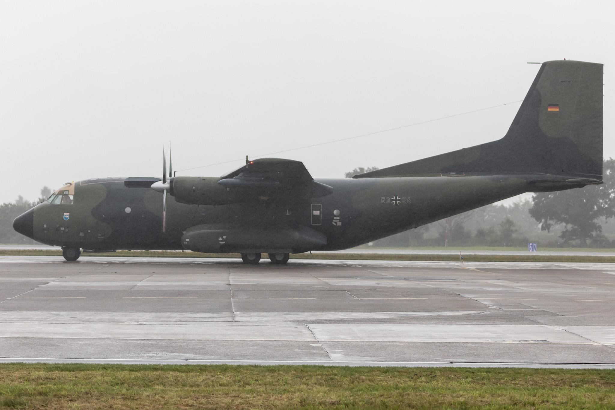 Fliegerhorst Hohn: German Air Force (/ GAF) | Transall C-160D C160 | 50+36 | MSN D58