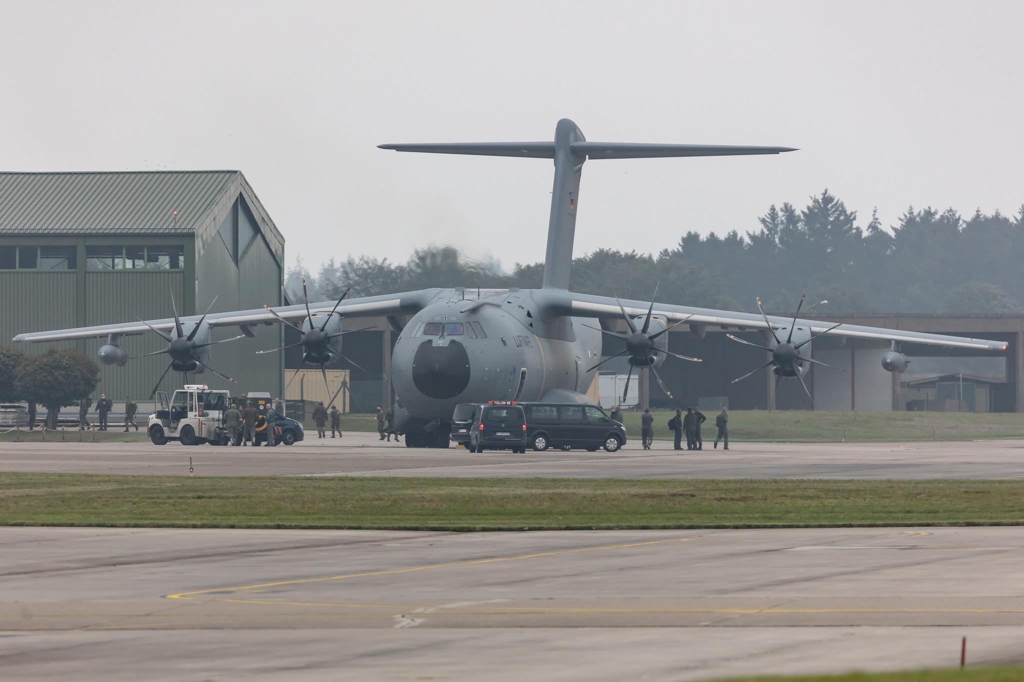 Fliegerhorst Hohn: German Air Force (/ GAF) | Airbus A400M-180 A400 | 54+25 | MSN 085