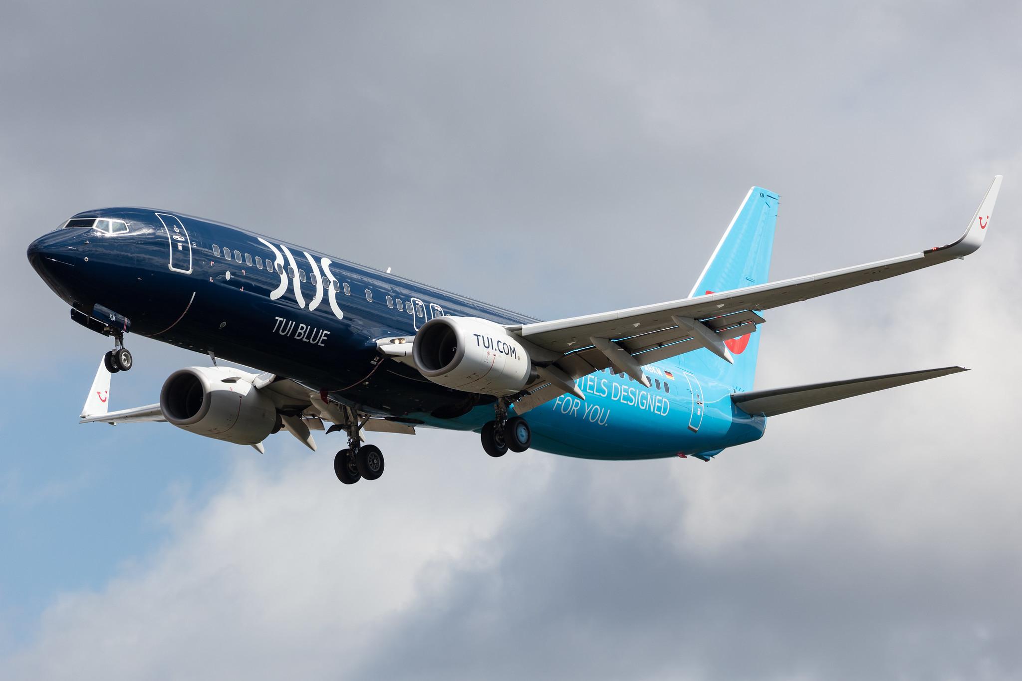 Frankfurt Airport: TUI (X3 / TUI) |  Livery: TUI Blue Livery | Operator: TUI fly |  Boeing 737-86J B738 | D-ABKM | MSN 37755