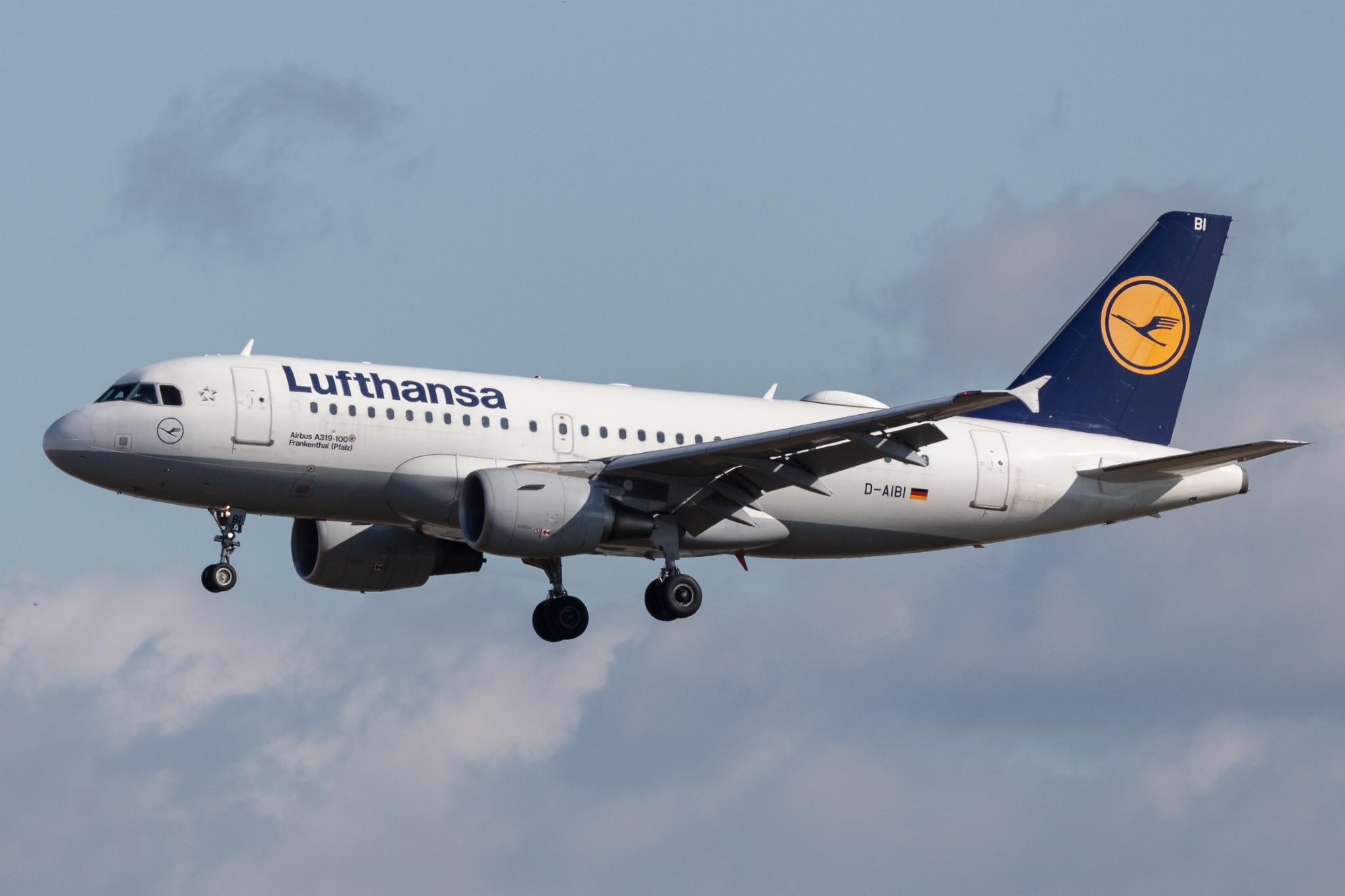 Frankfurt Airport: Lufthansa (LH / DLH) | Airbus A319-112 A319 | D-AIBI | MSN 5284