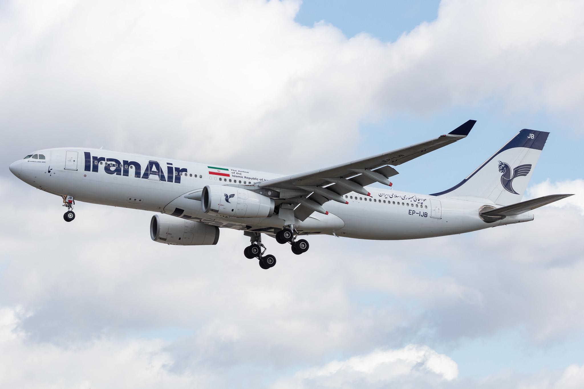 Frankfurt Airport: Iran Air (IR / IRA) |  Airbus A330-243 A332 | EP-IJB | MSN 1586