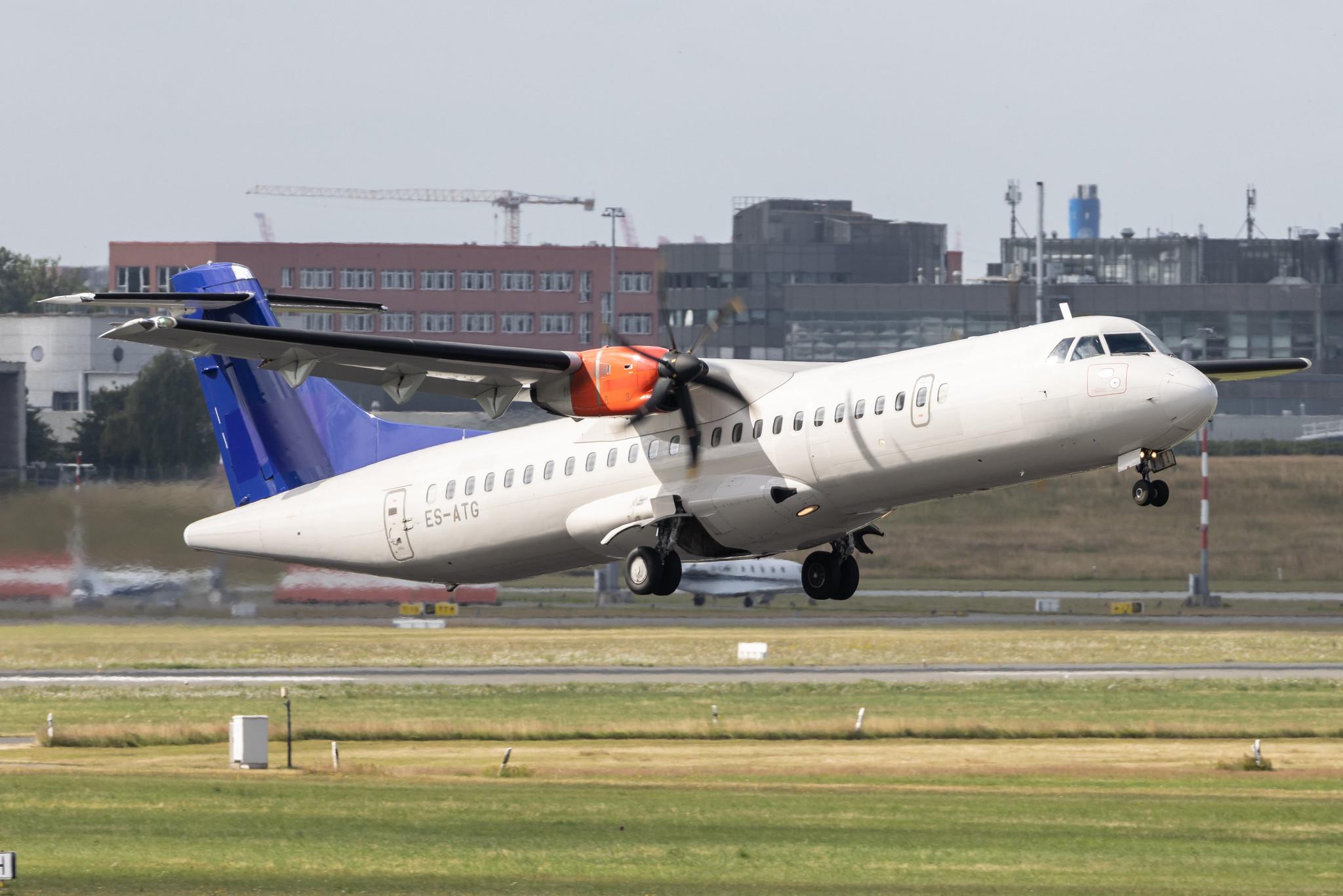 Hamburg Airport: SAS (SK / SAS) | Operator: Xfly | ATR 72-600 AT76 | ES-ATG | MSN 1121