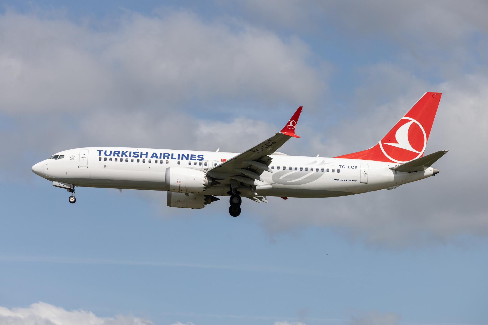 Hamburg Airport: Turkish Airlines (TK / THY) | Boeing 737 MAX 8 B38M | TC-LCS | MSN 60060