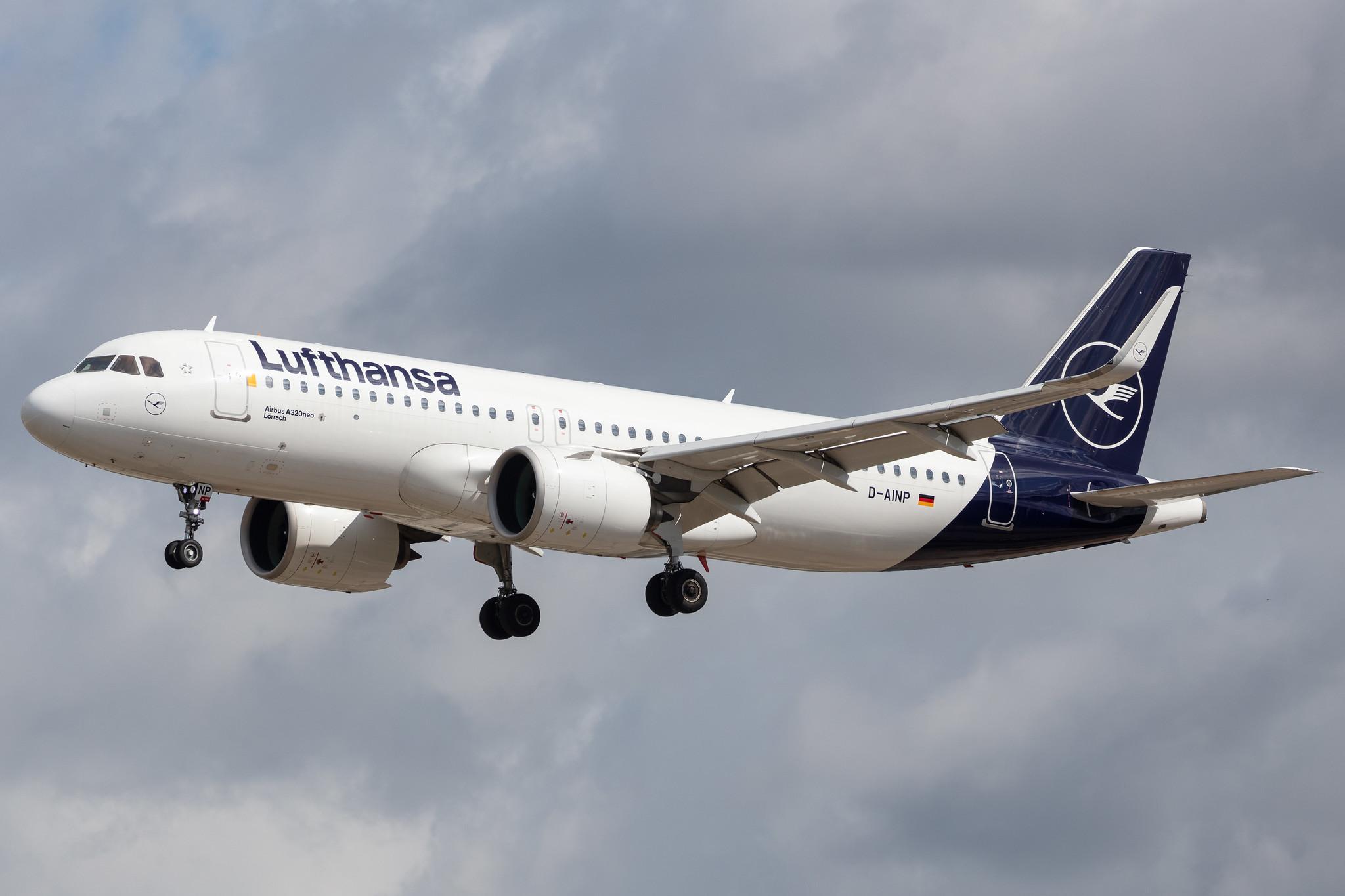 Frankfurt Airport: Lufthansa (LH / DLH) |  Airbus A320-271N A20N | D-AINP | MSN 8622