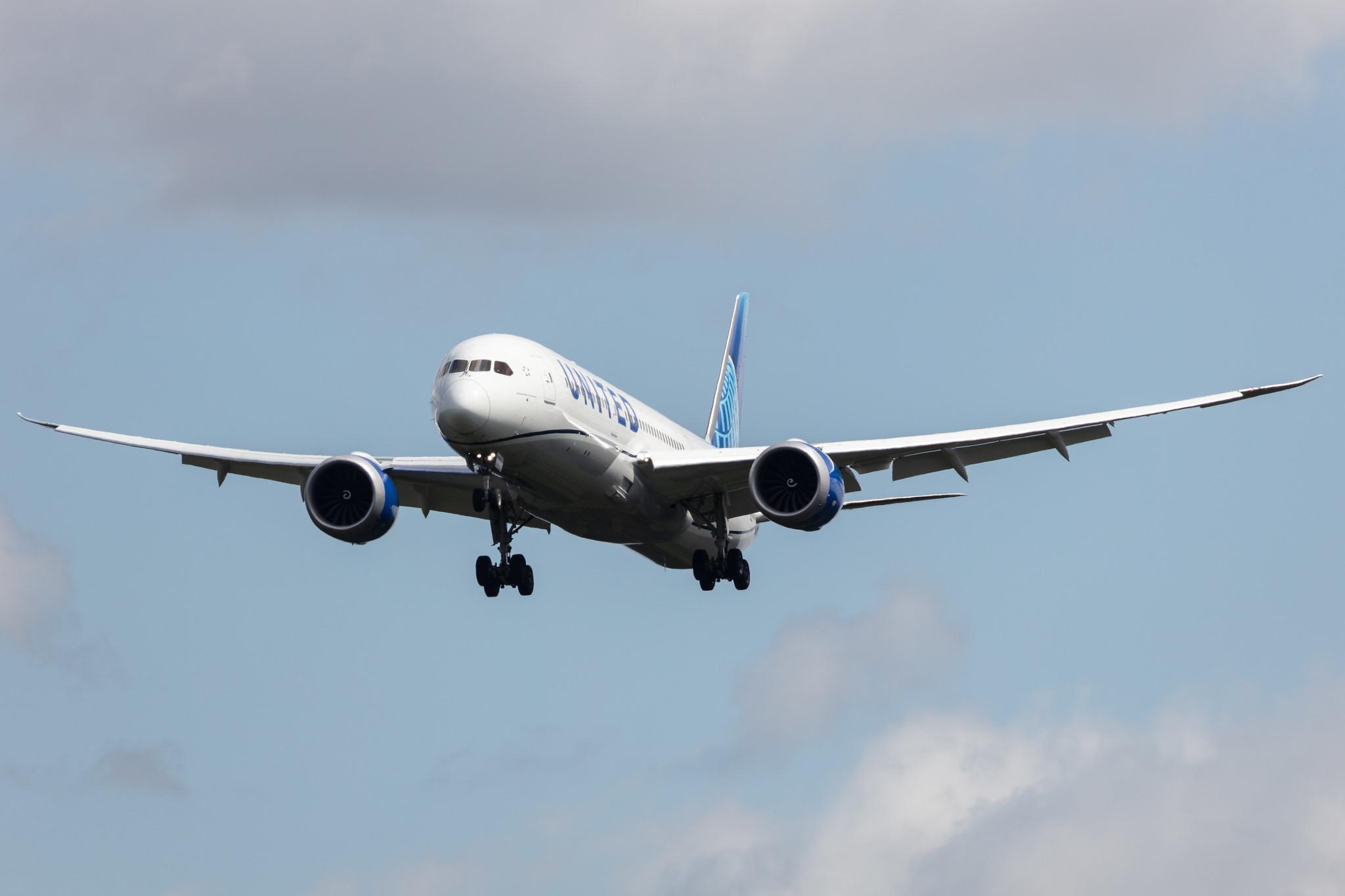 Frankfurt Airport: United Airlines (UA / UAL) |  Boeing 787-9 Dreamliner B789 | N19986 | MSN 66145