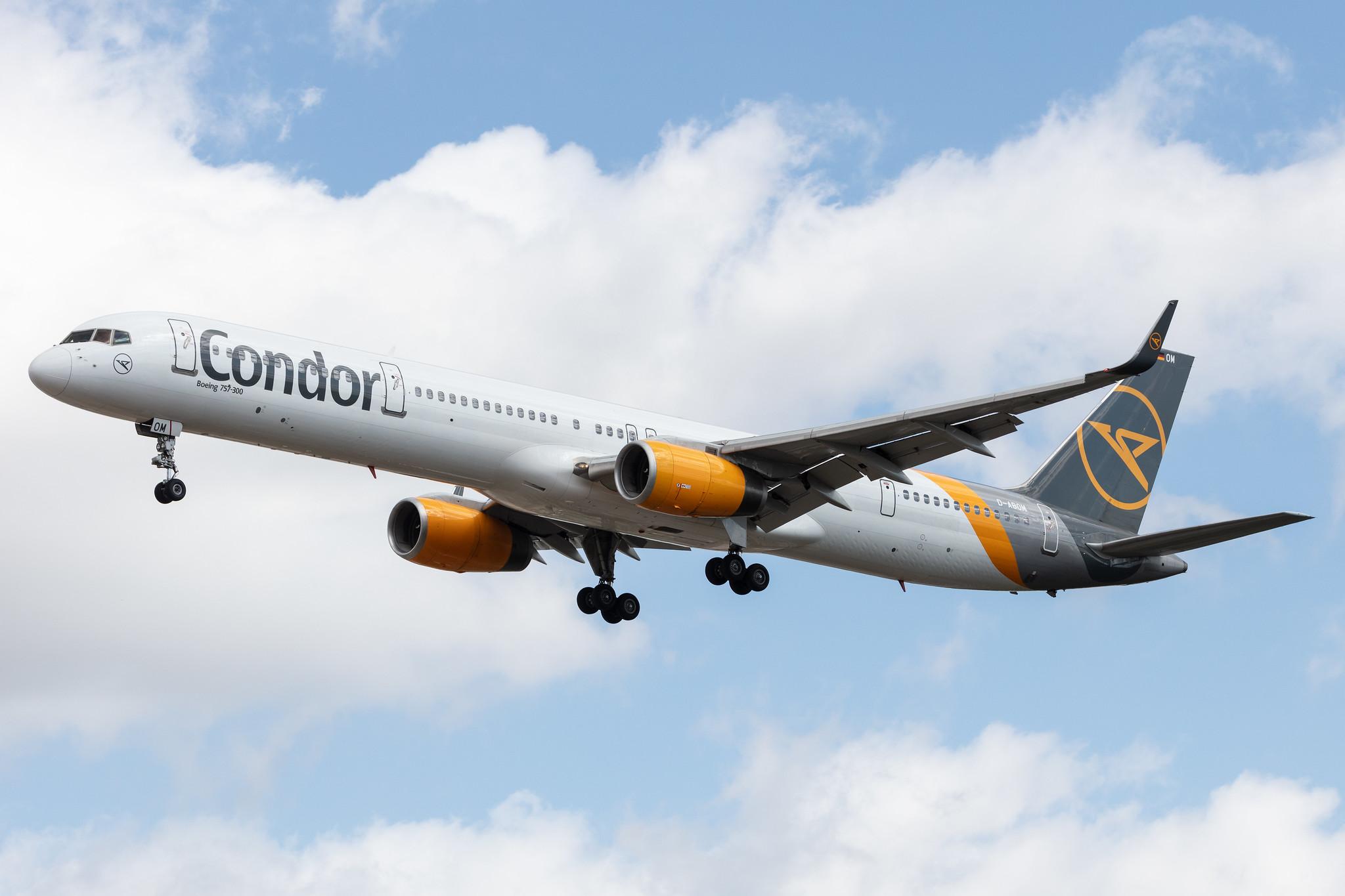 Frankfurt Airport: Condor (DE / CFG) |  Boeing 757-330 B753 | D-ABOM | MSN 29022