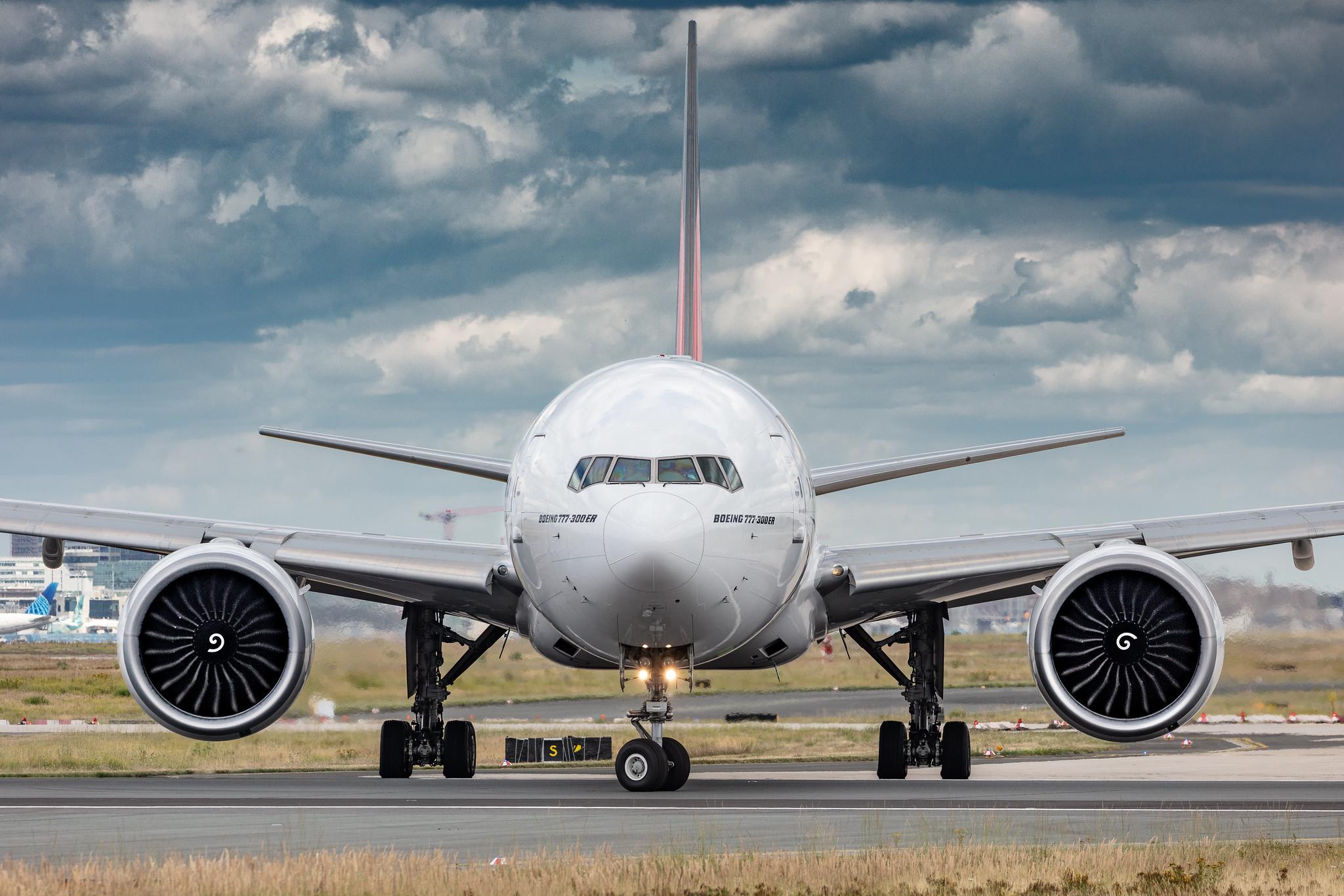 Frankfurt Airport: Emirates (EK / UAE) |  Boeing 777-31H(ER) B77W | A6-EGG | MSN 41070