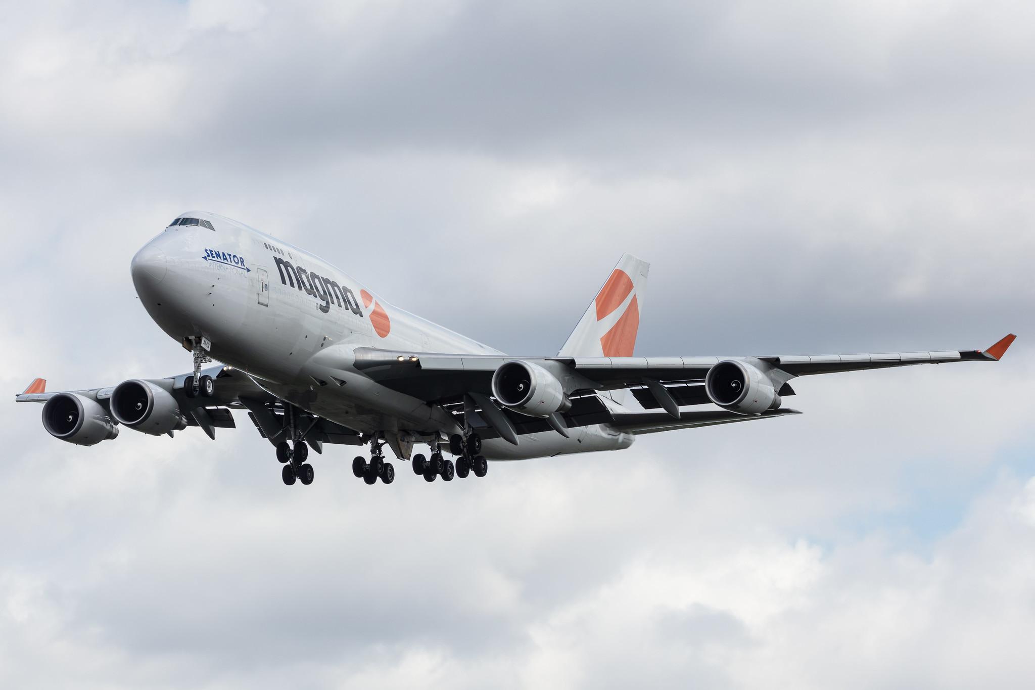 Frankfurt Airport: Magma Aviation (CC / ABD) | Operator: Air Atlanta Icelandic | Boeing 747-4F6(BDSF) B744 | TF-AMN | MSN 27602