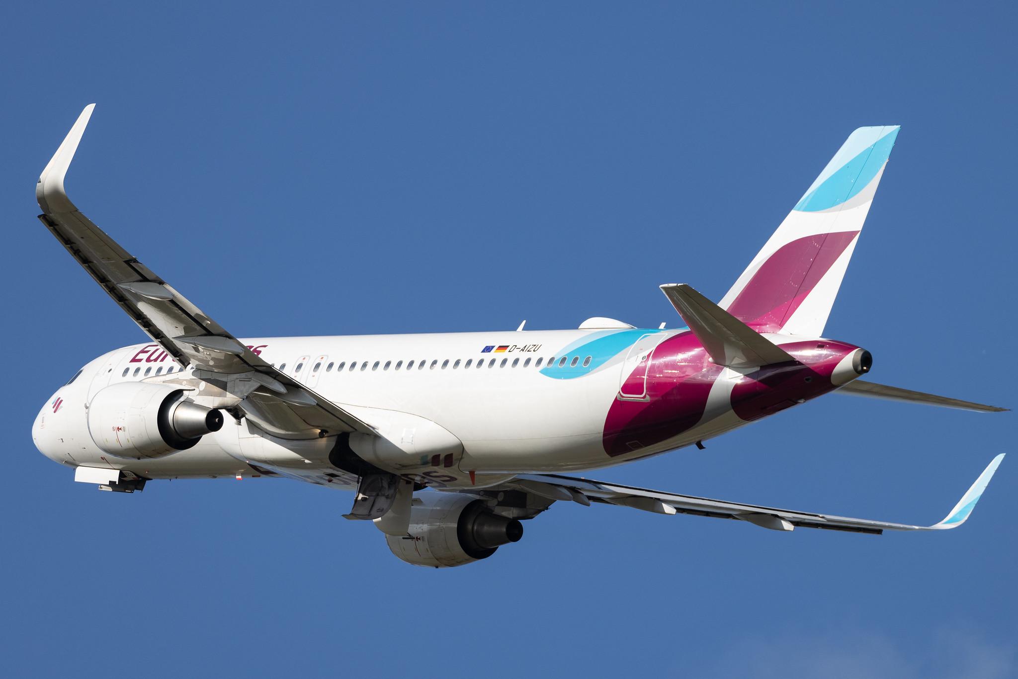 Hamburg Airport: Eurowings (EW / EWG) | Airbus A320-214 A320 | D-AIZU | MSN 5635