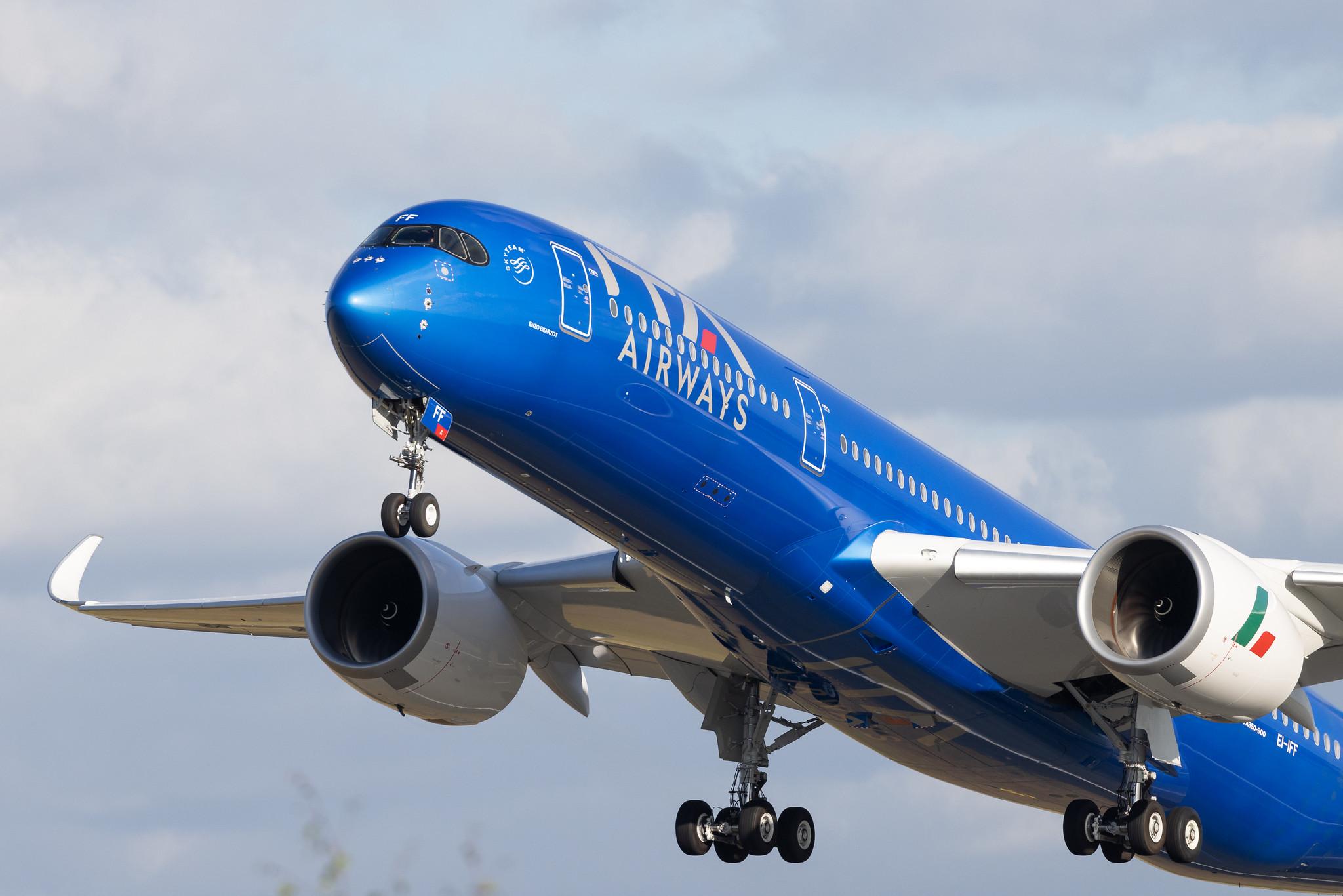 Hamburg Airport: ITA Airways (AZ / ITY) |  Airbus A350-941 A359 | EI-IFF | MSN 283