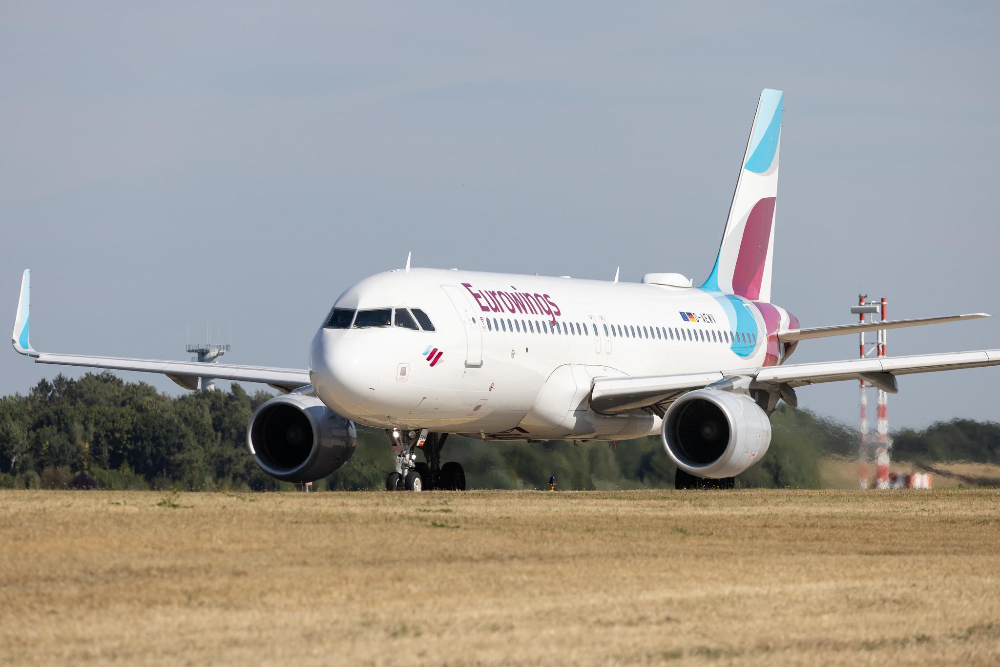 Hamburg Airport: Eurowings (EW / EWG) | Airbus A320-214 A320 | D-AEWV | MSN 7545