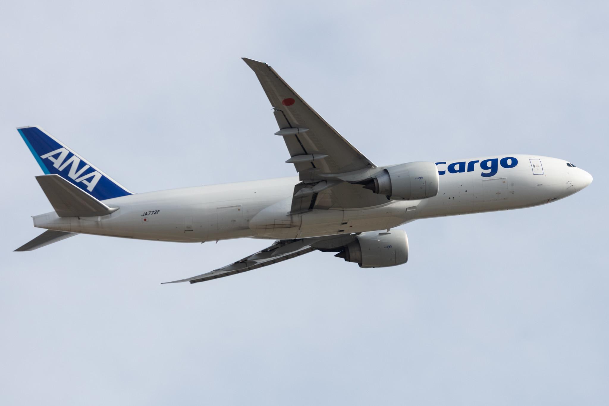 Frankfurt Airport: ANA Cargo (NH / ANA) | Operator: All Nippon Airways |  Boeing 777-F B77L | JA772F | MSN 65757