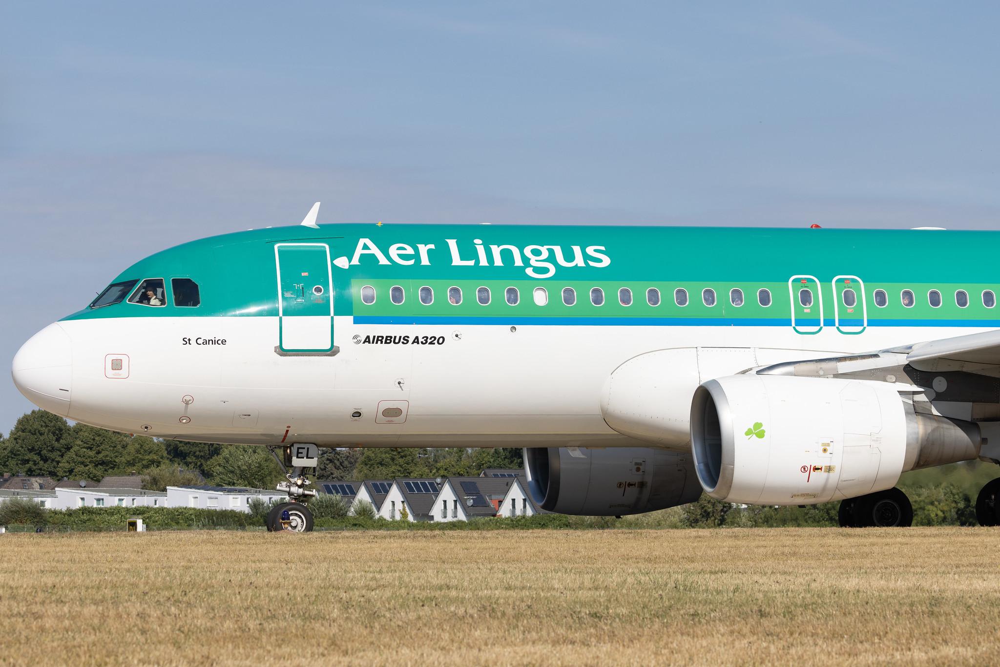 Hamburg Airport: Aer Lingus (EI / EIN) |  Airbus A320-214 A320 | EI-DEL | MSN 02409
